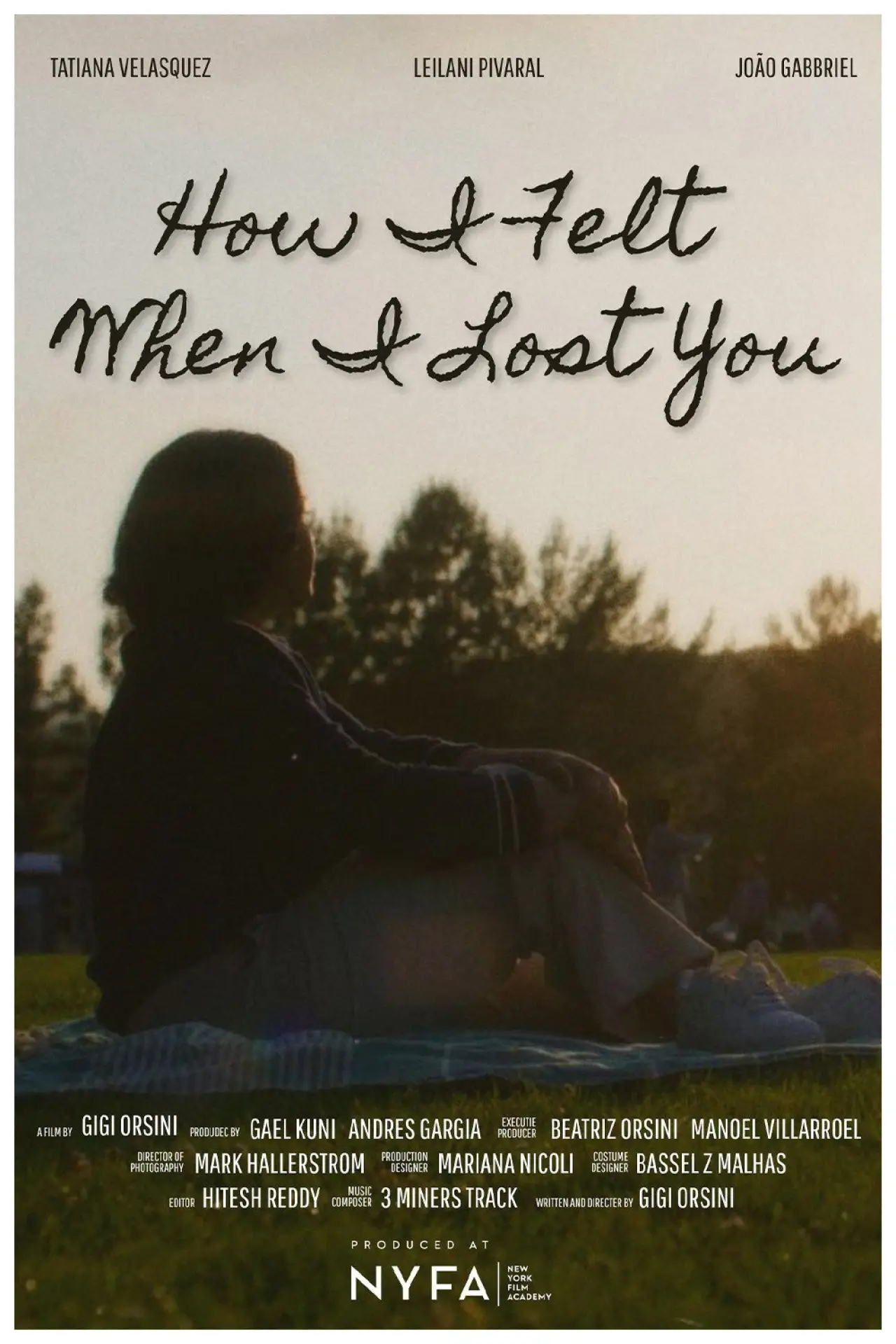 Постер к фильму "How I Felt When I Lost You"