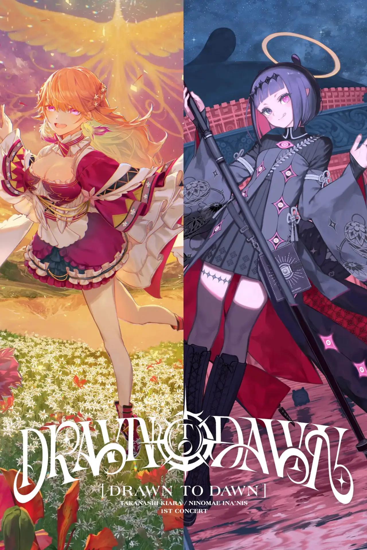 Постер к фильму "Takanashi Kiara / Ninomae Ina’nis 1st Concert “Drawn to Dawn” Day 2"