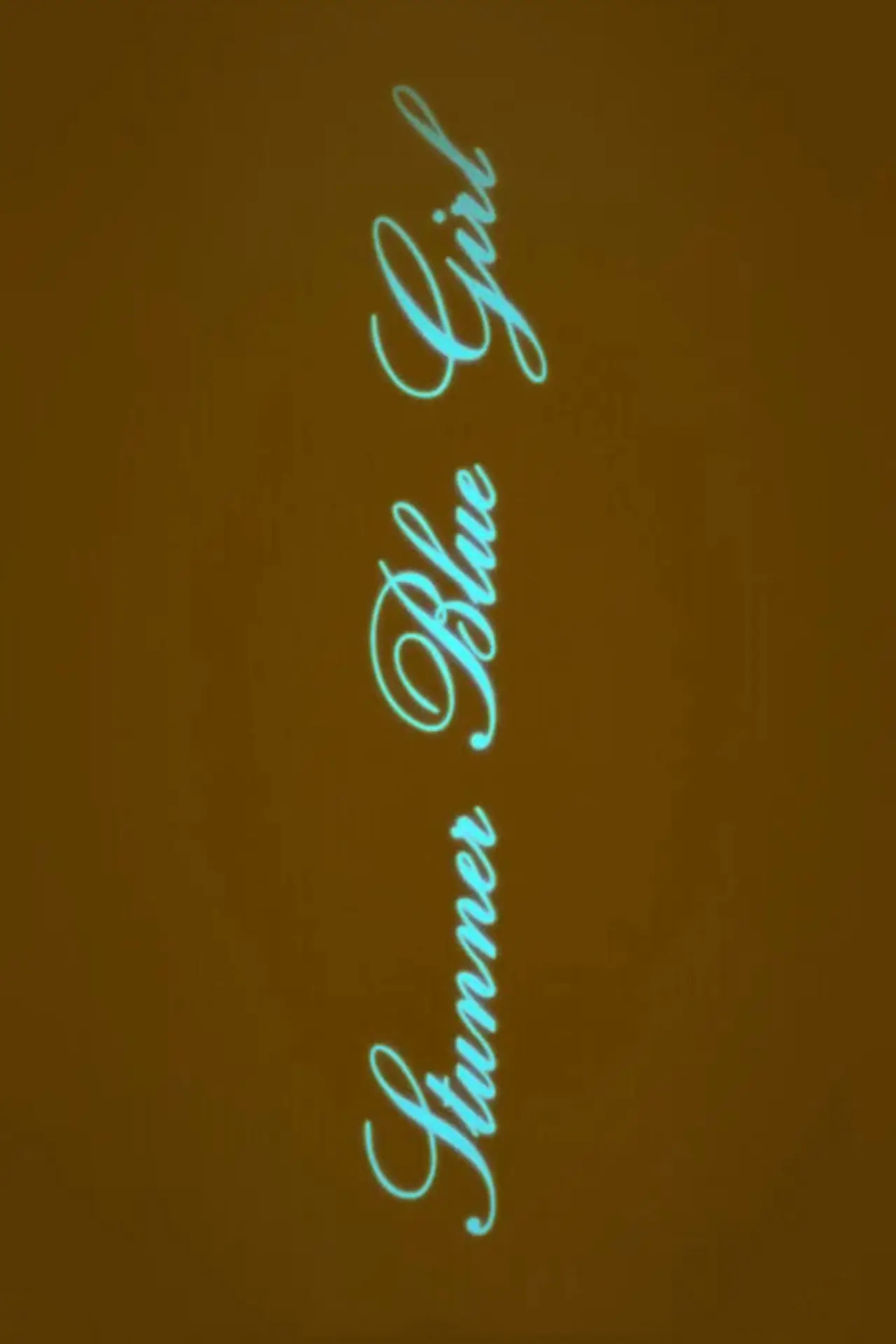Постер к фильму "Stunner Blue Girl"