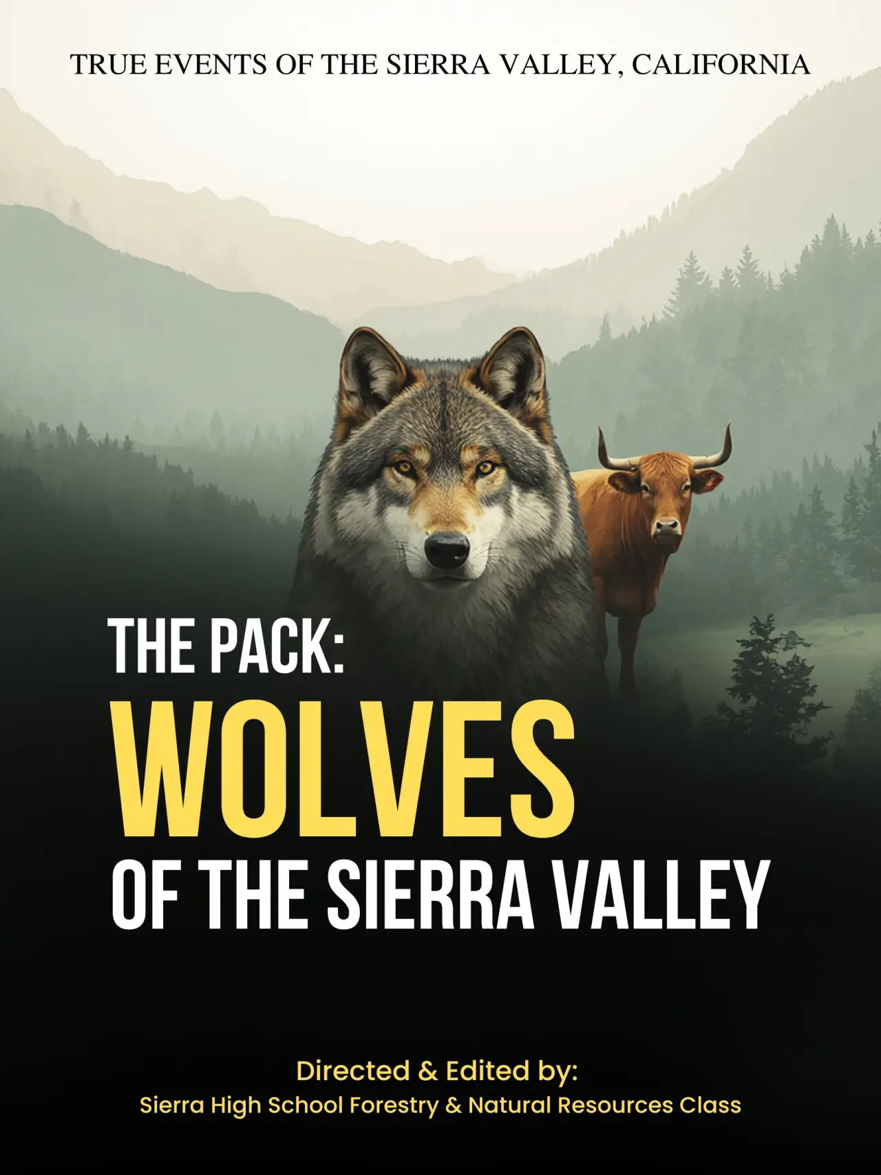 Постер к фильму "The Pack: Wolves of the Sierra Valley"