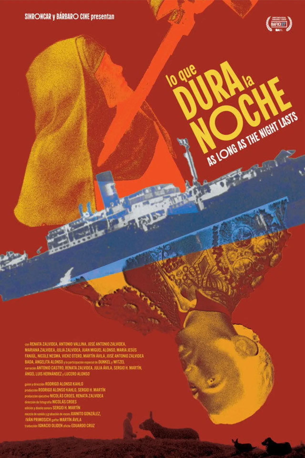 Постер к фильму "Lo que dura la noche"
