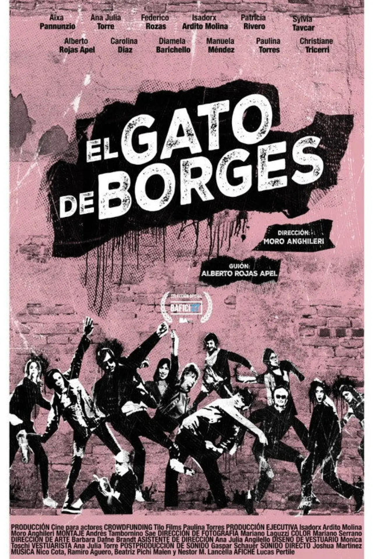 Постер к фильму "El gato de Borges"