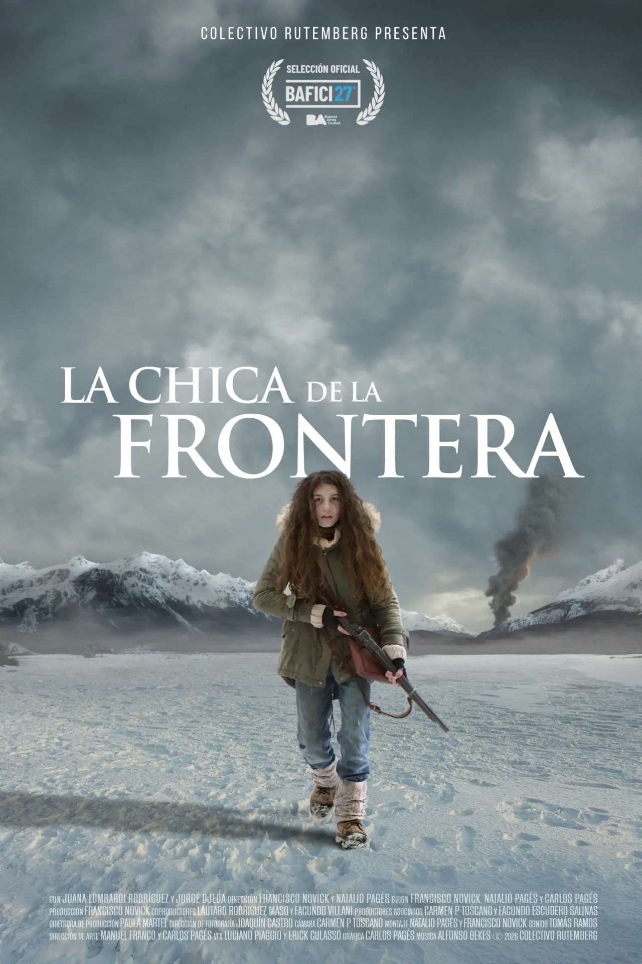 Постер к фильму "La chica de la frontera"