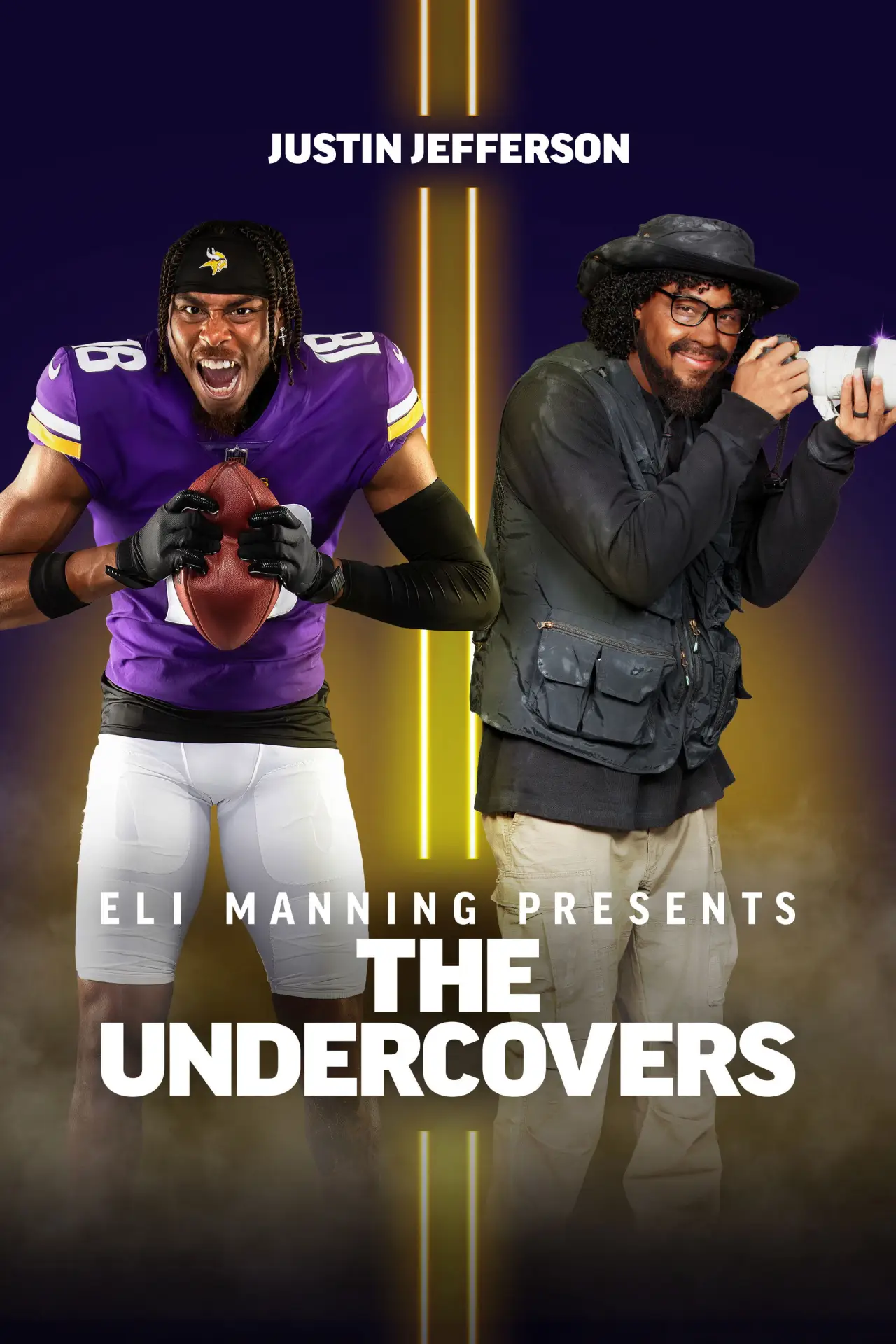 Постер к фильму "Eli Manning Presents: The Undercovers - Justin Jefferson"