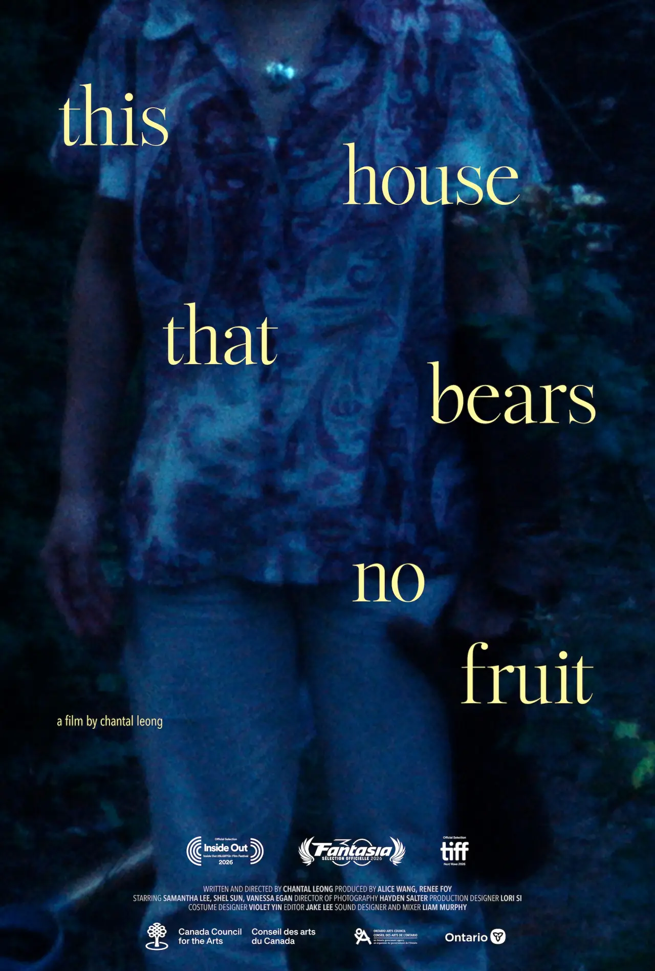 Постер к фильму "This House That Bears No Fruit"
