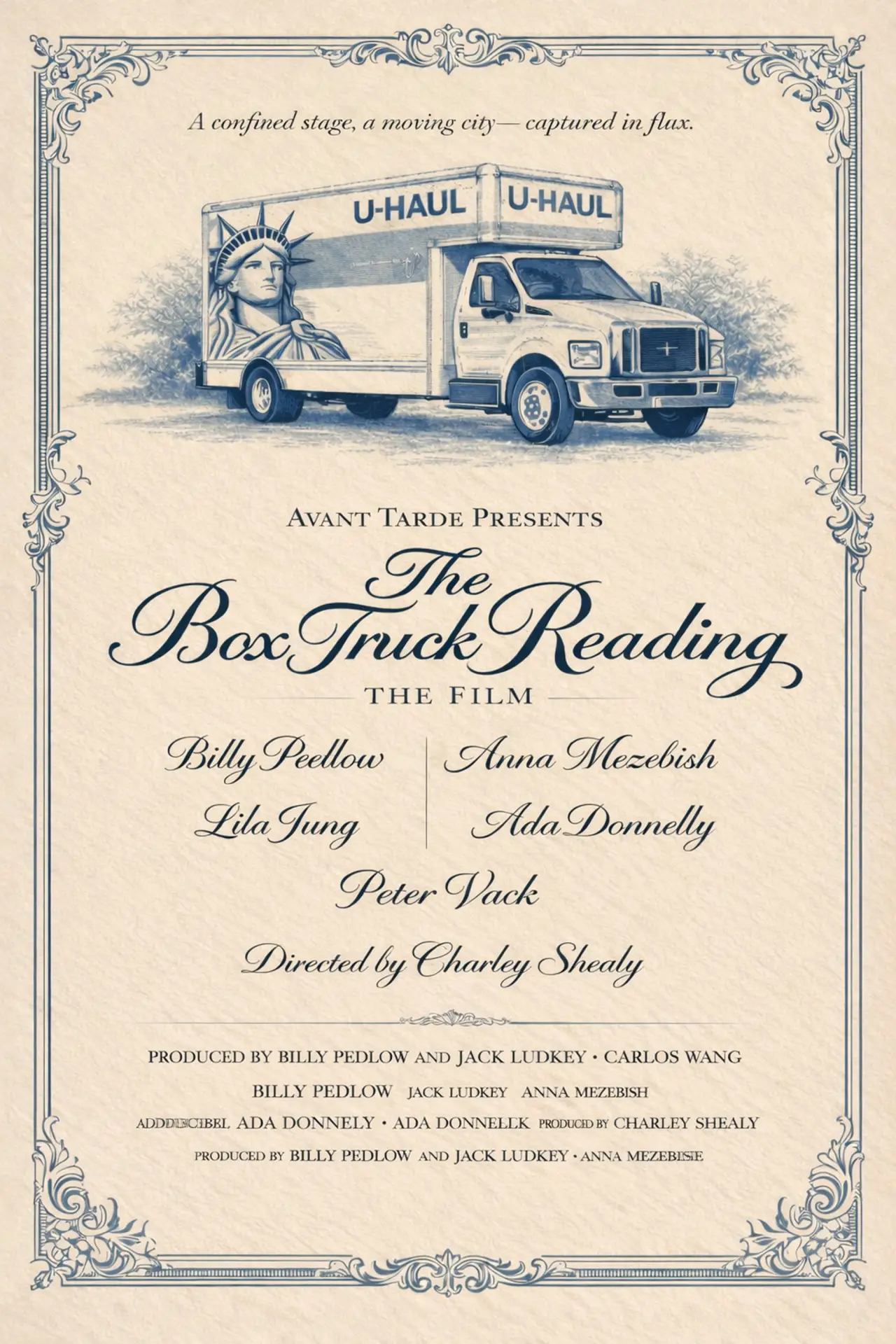 Постер к фильму "The Box Truck Reading"