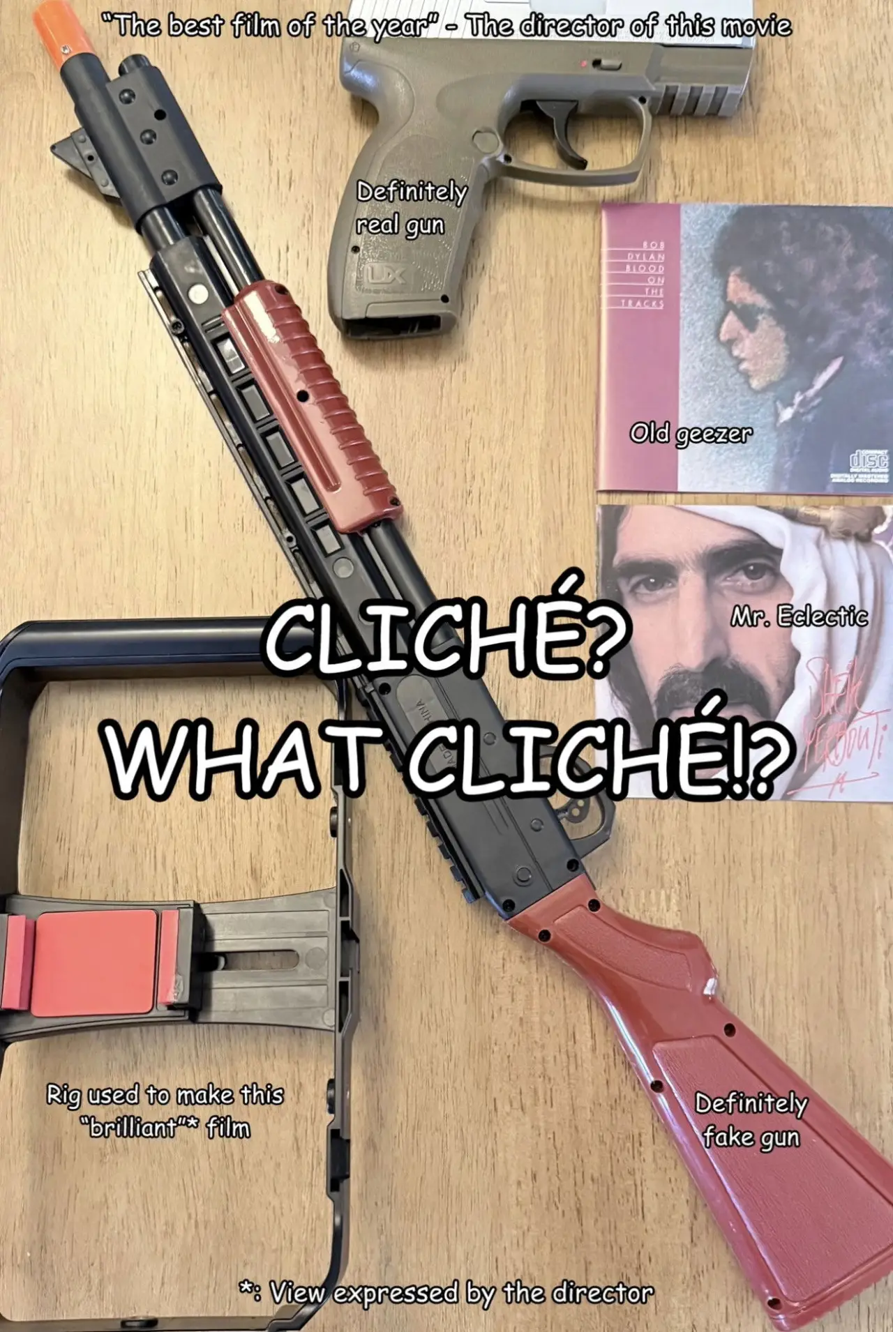 Постер к фильму "Cliché? What Cliché!?"