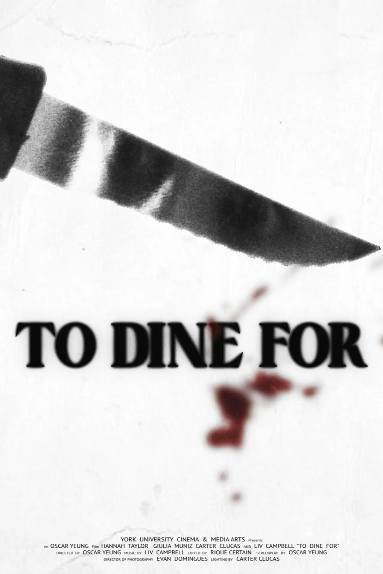 Постер к фильму "To Dine For"