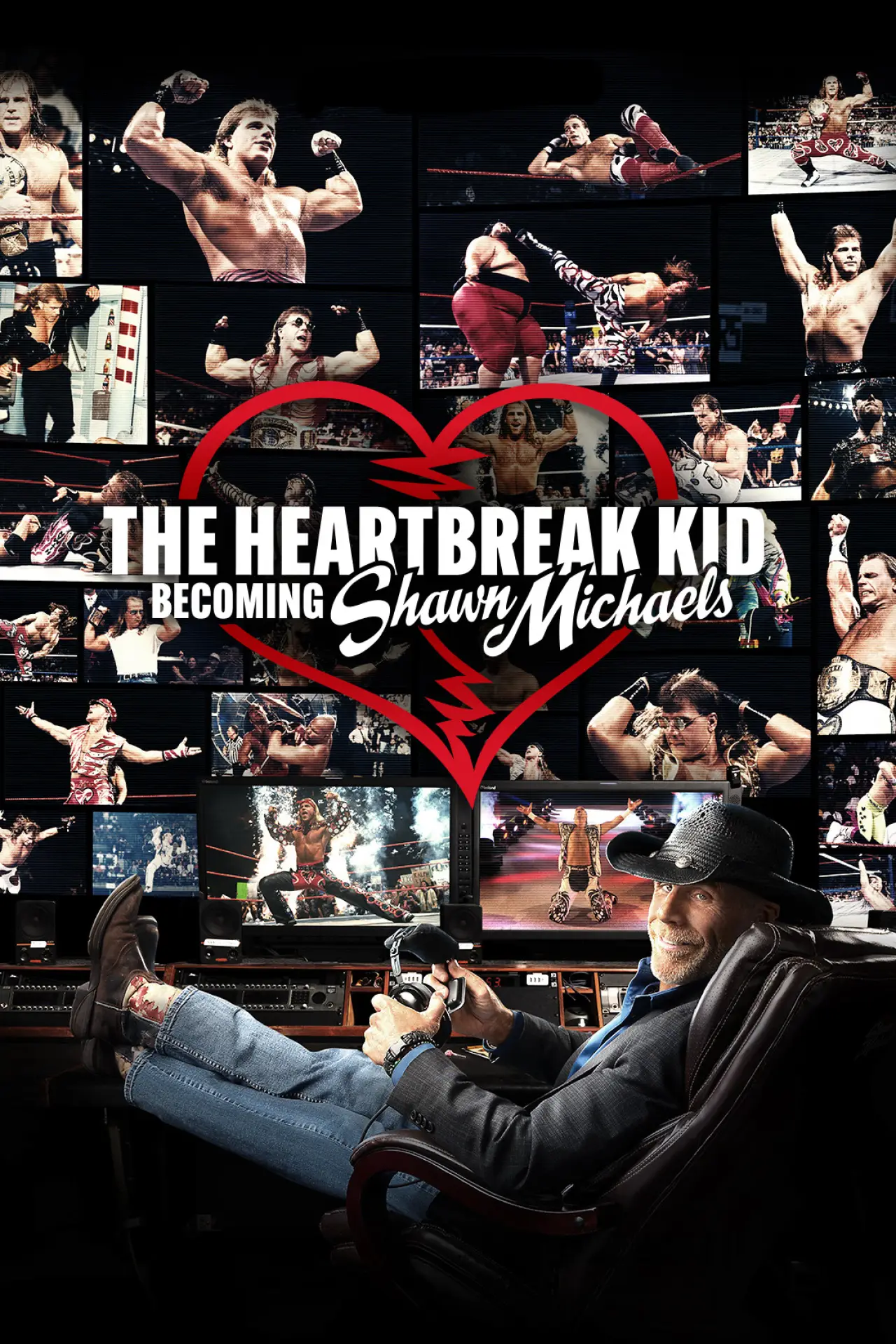 Постер к фильму "The Heartbreak Kid: Becoming Shawn Michaels"