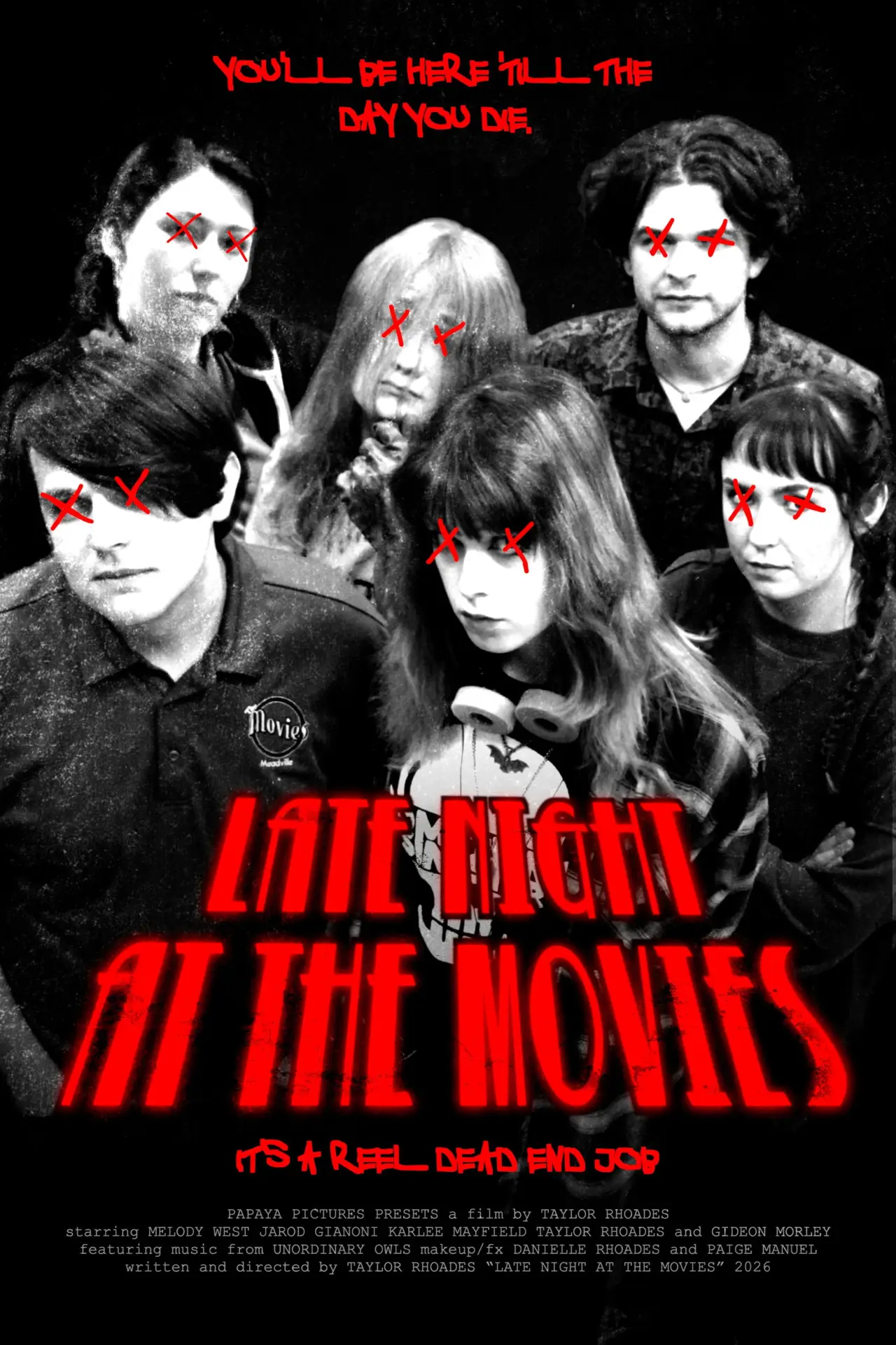 Постер к фильму "Late Night At The Movies"
