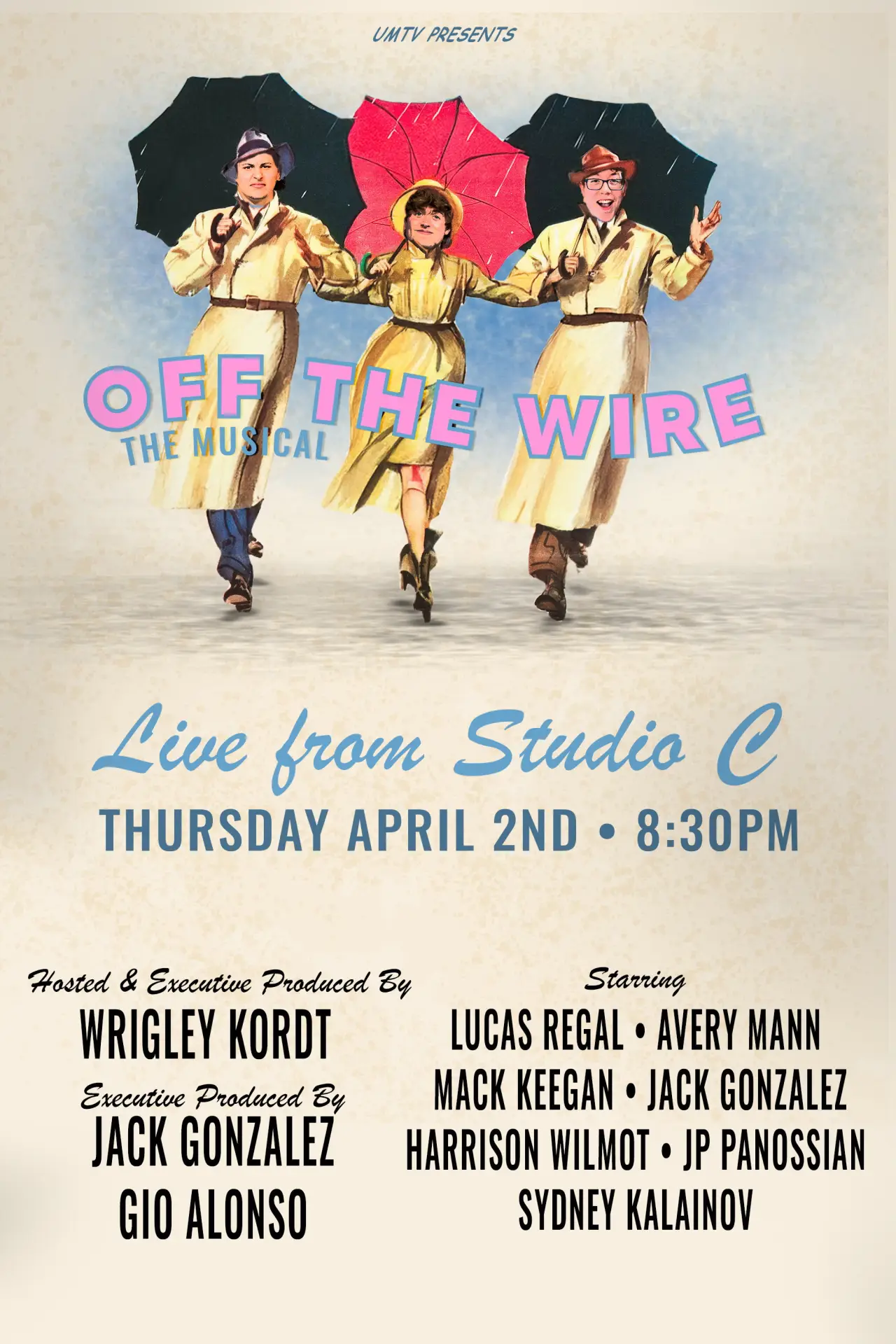 Постер к фильму "Off the Wire: The Musical!"