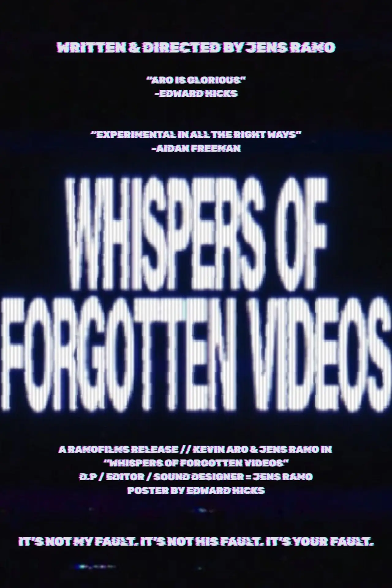 Постер к фильму "Whispers of Forgotten Videos"