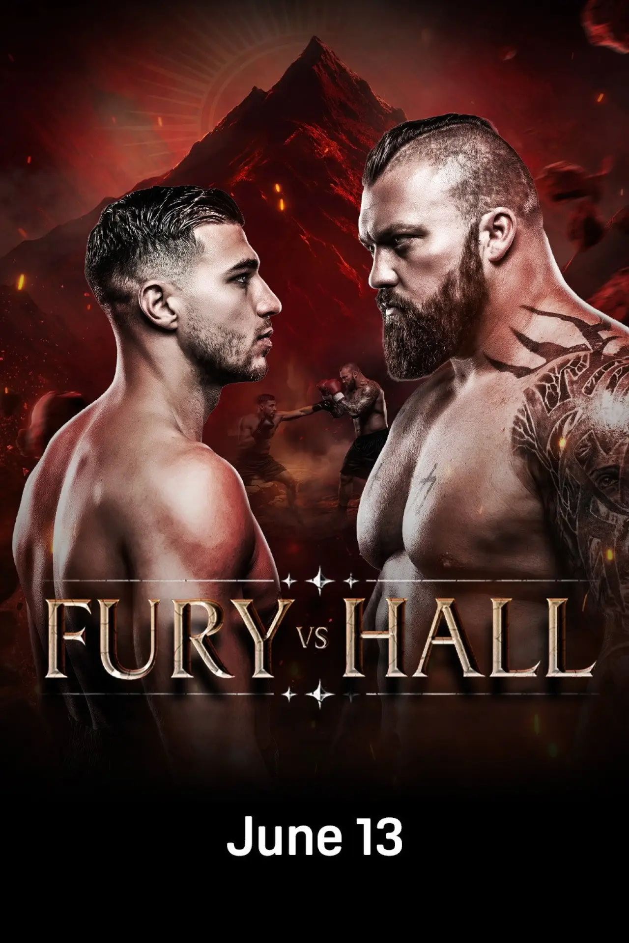 Постер к фильму "Tommy Fury vs. Eddie Hall"