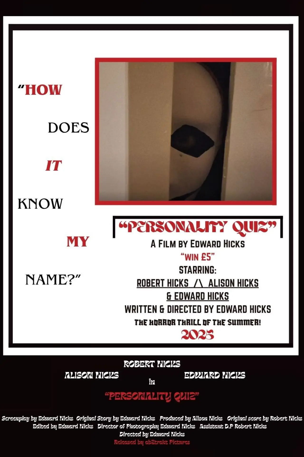 Постер к фильму "Personality Quiz"