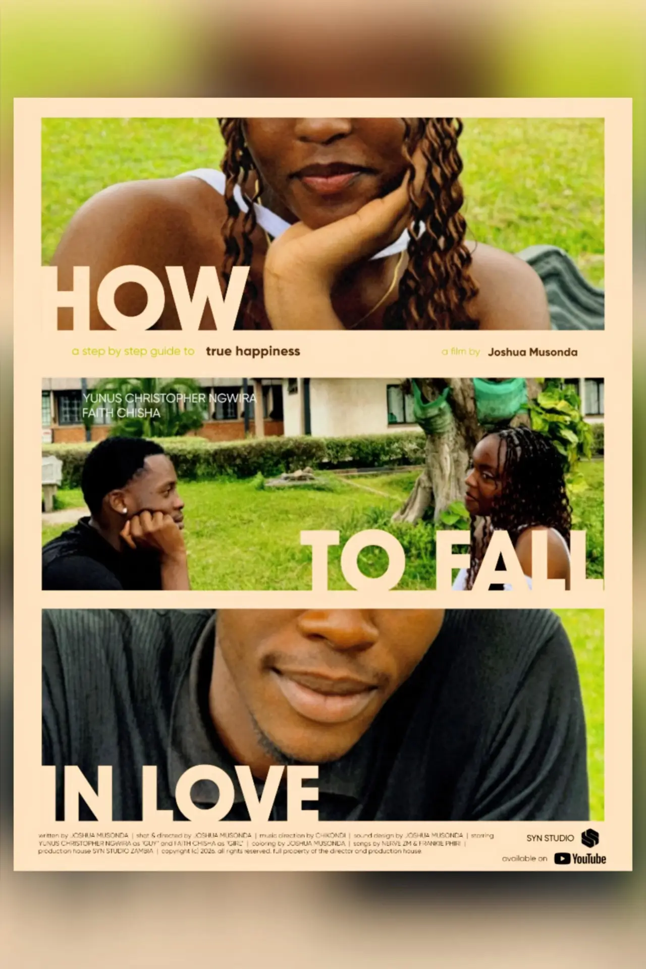 Постер к фильму "HOW TO FALL IN LOVE"
