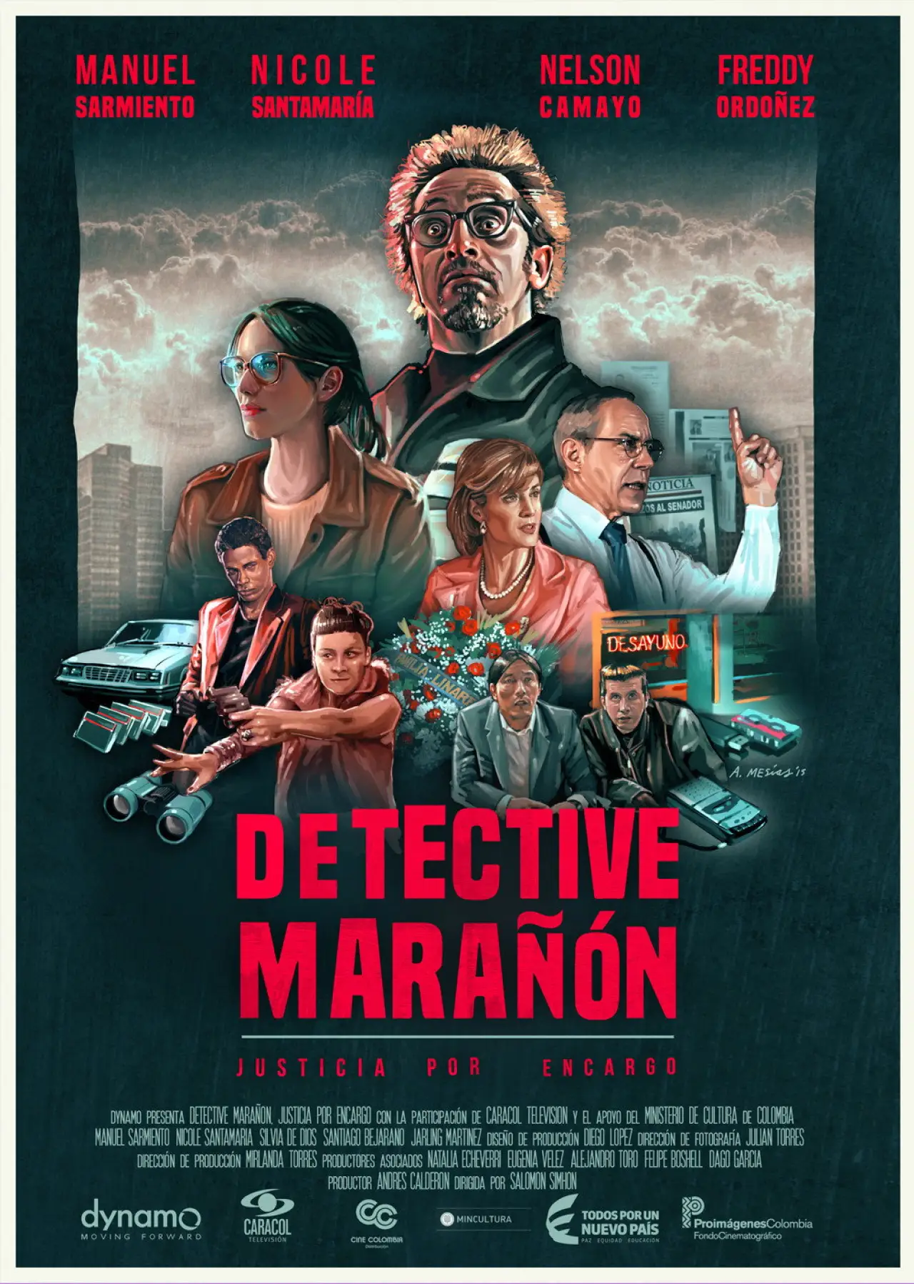Постер к фильму "Detective Marañón"