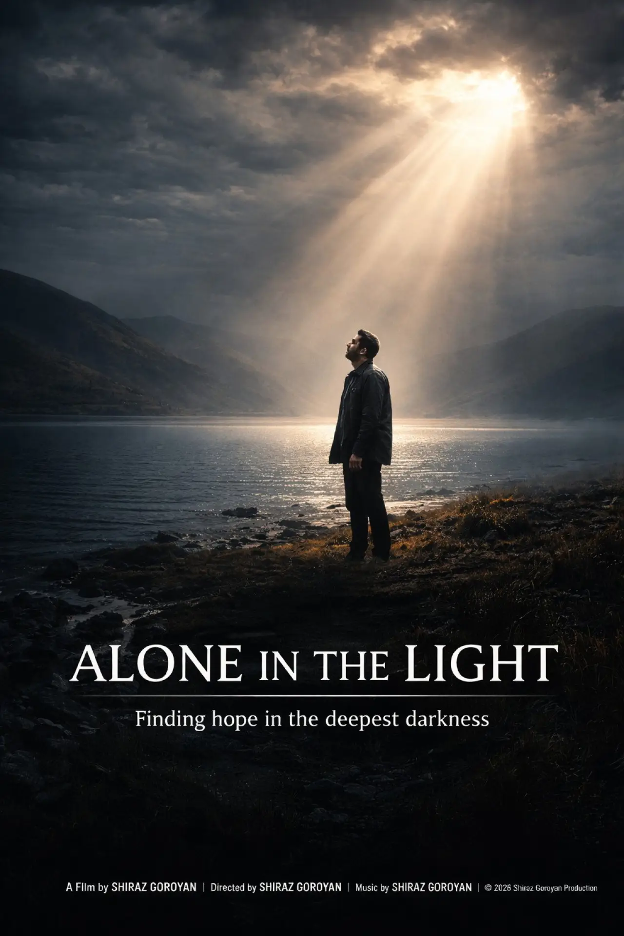 Постер к фильму "Alone in the Light"