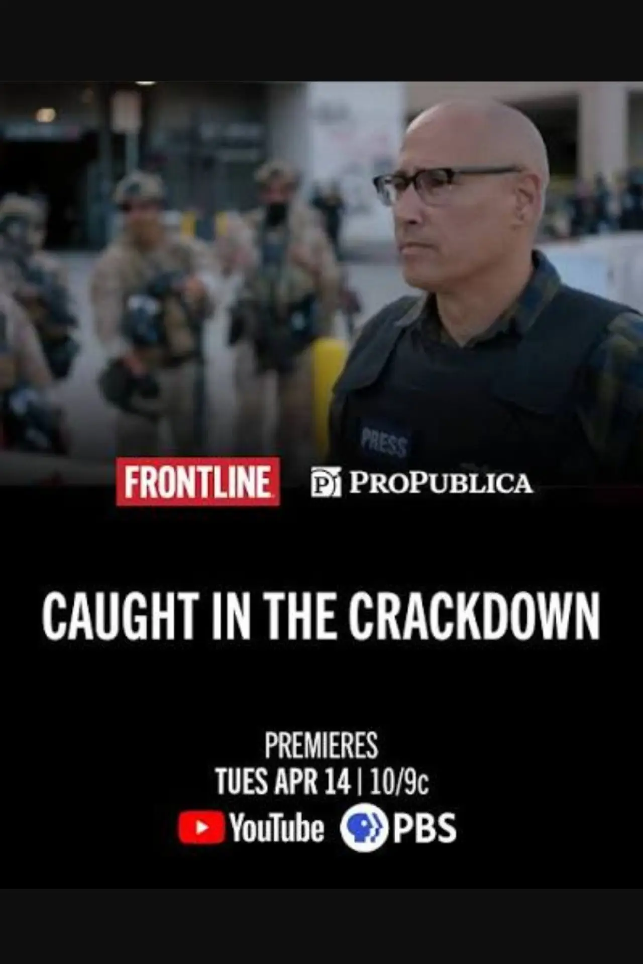 Постер к фильму "Caught in the Crackdown"