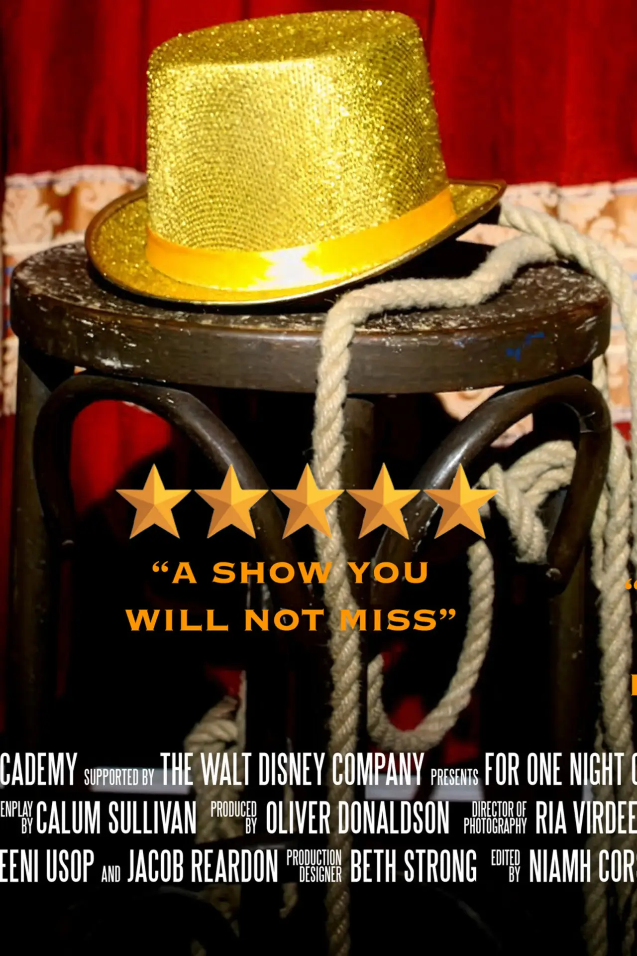 Постер к фильму "For One Night Only"