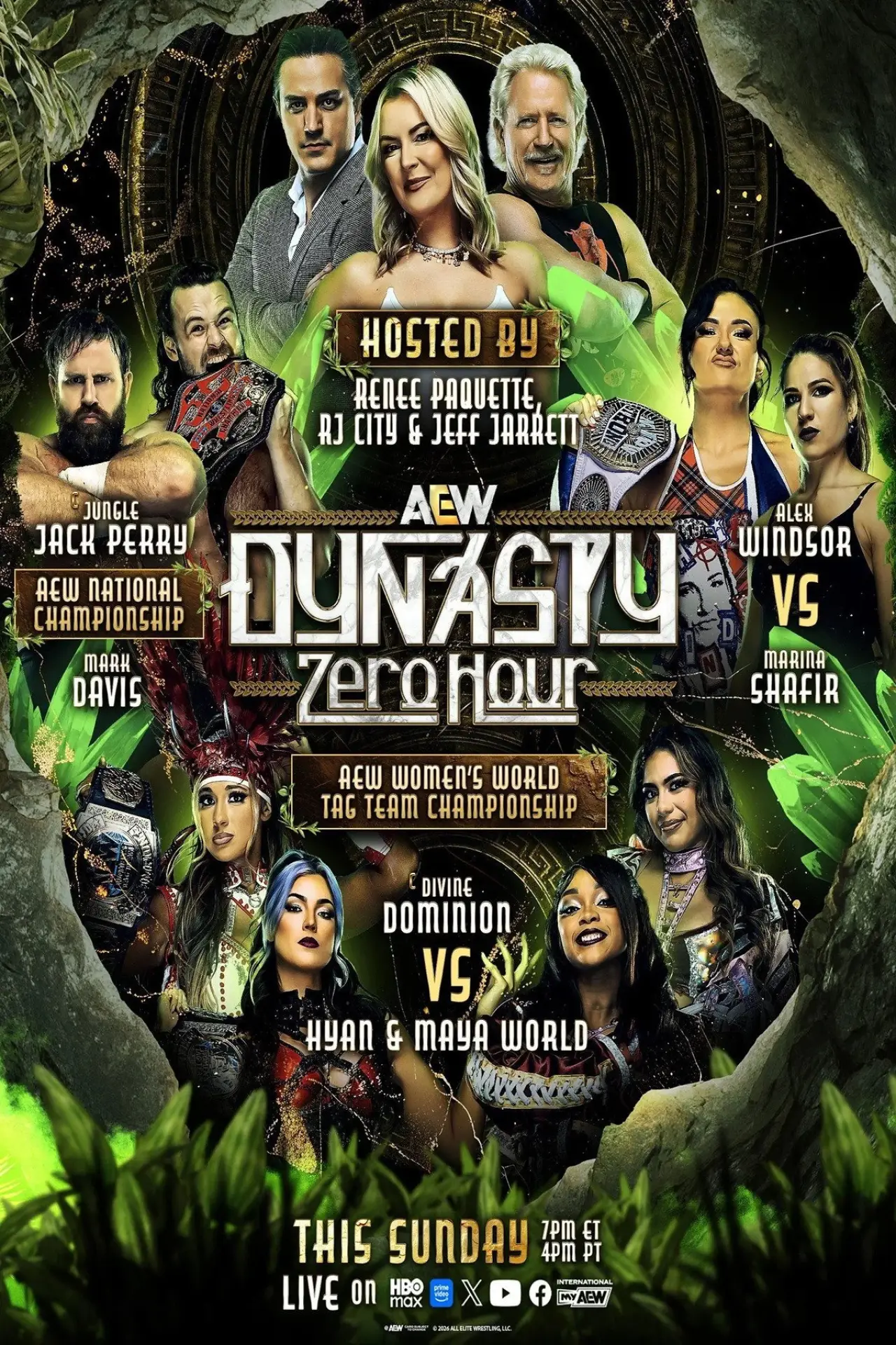 Постер к фильму "AEW Dynasty 2026: Zero Hour"