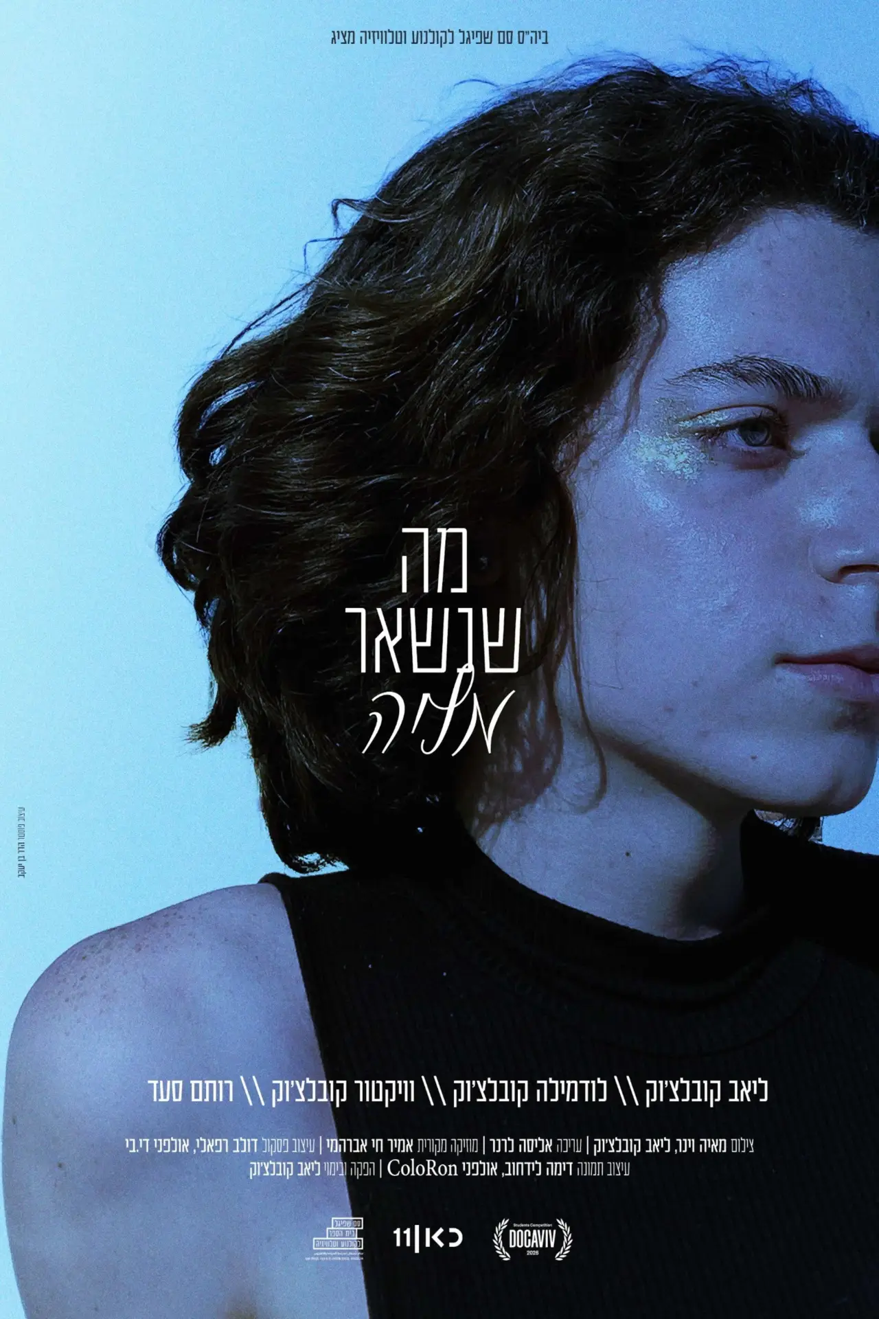 Постер к фильму "מה שנשאר מליה"
