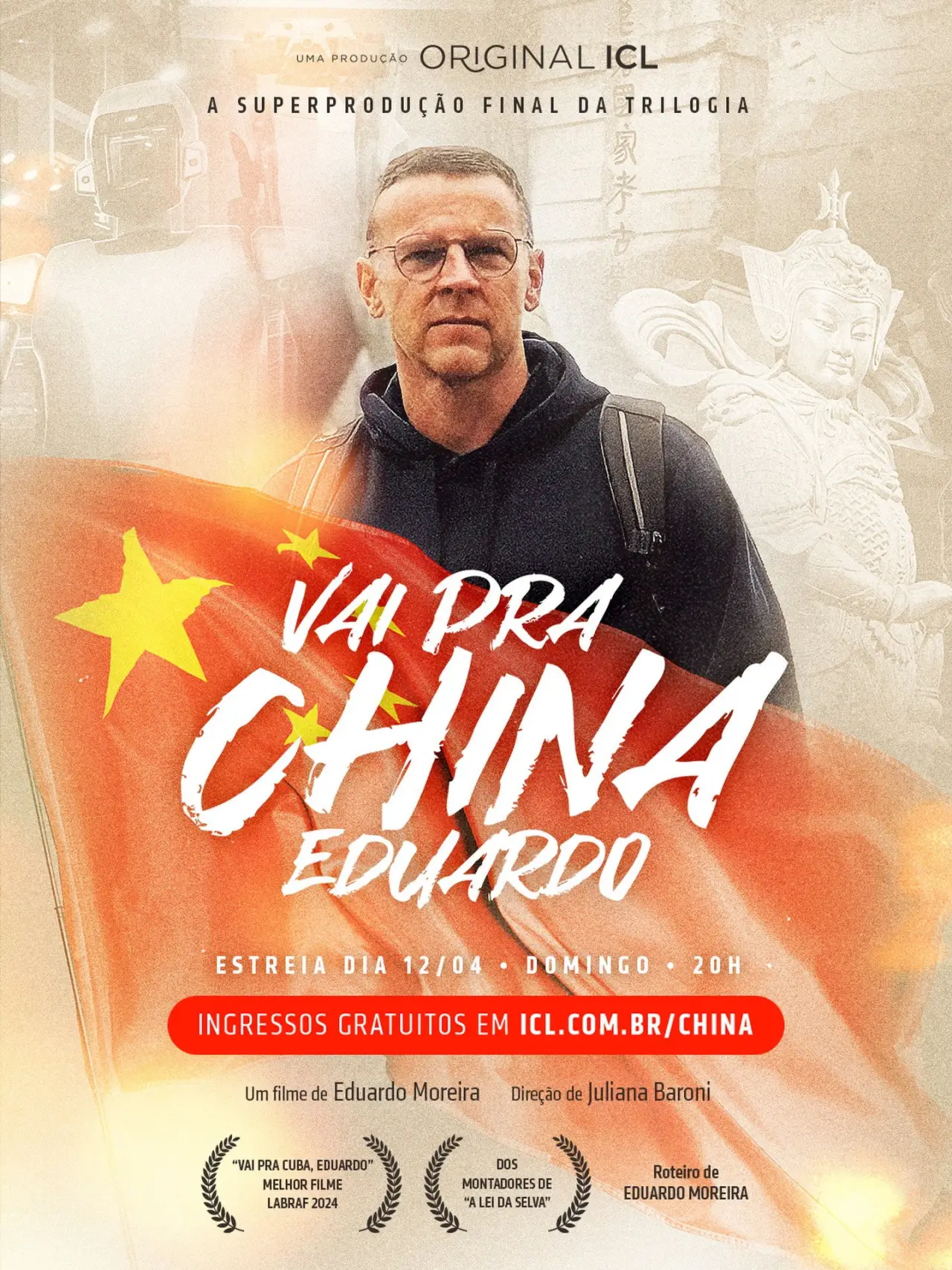 Постер к фильму "Vai pra China, Eduardo!"
