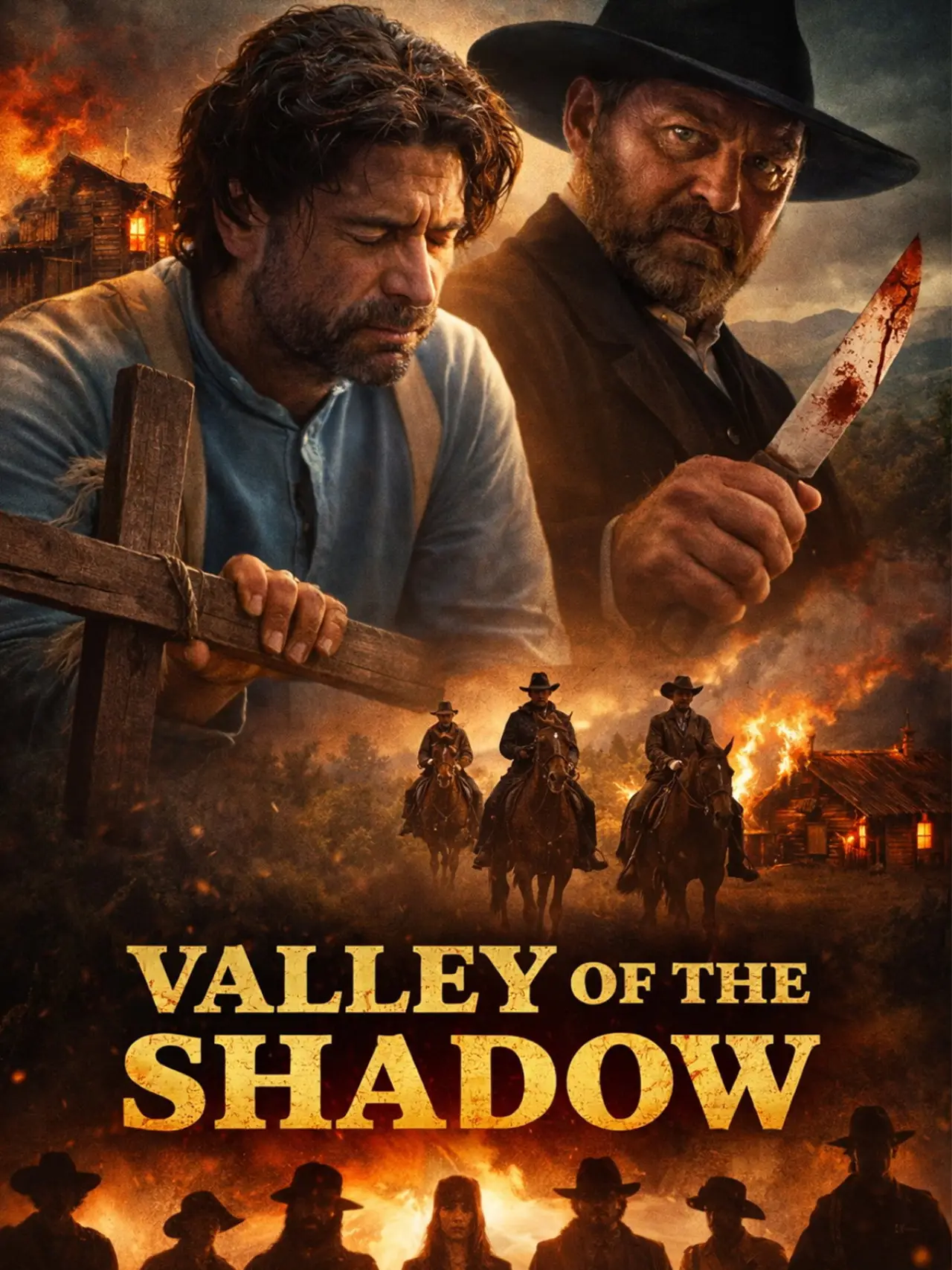 Постер к фильму "Valley of the Shadow"