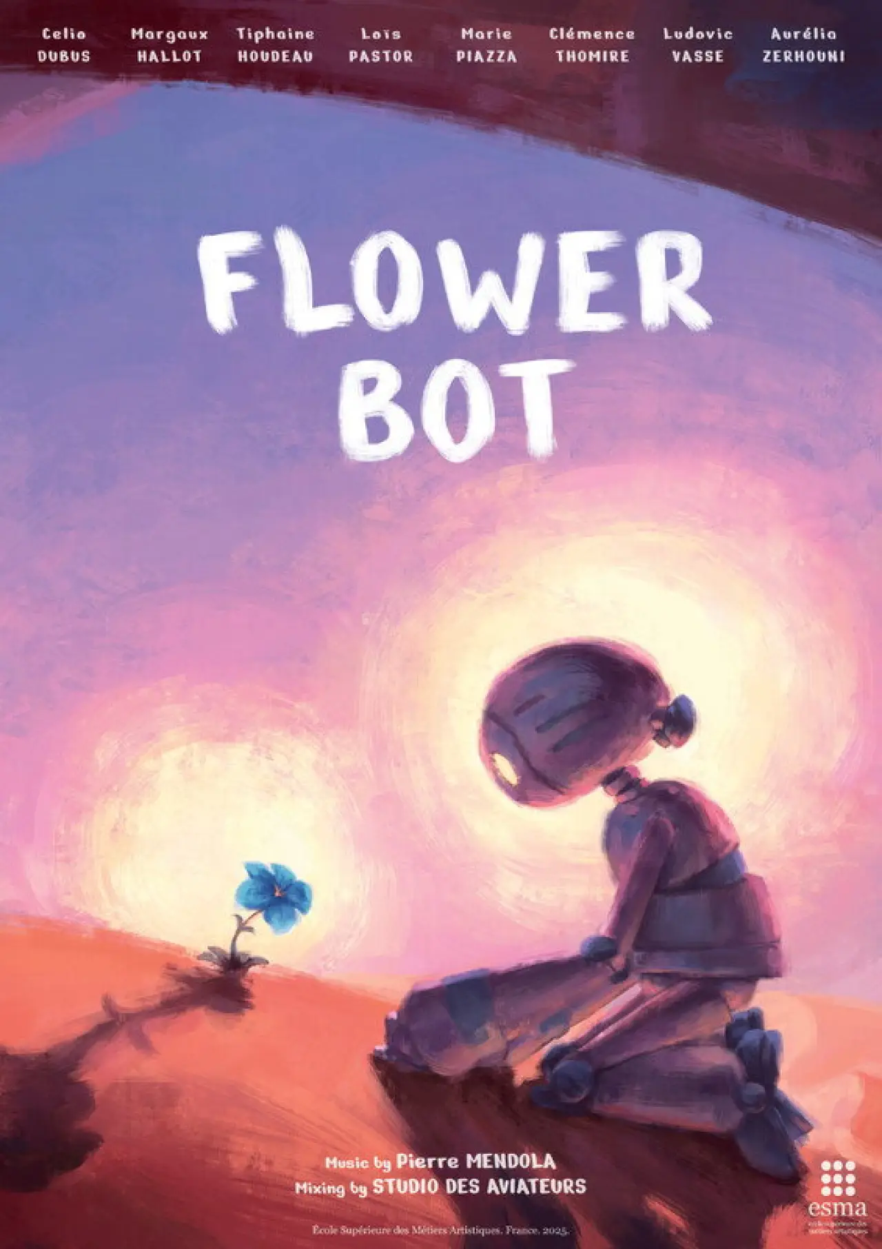 Постер к фильму "Flower Bot"