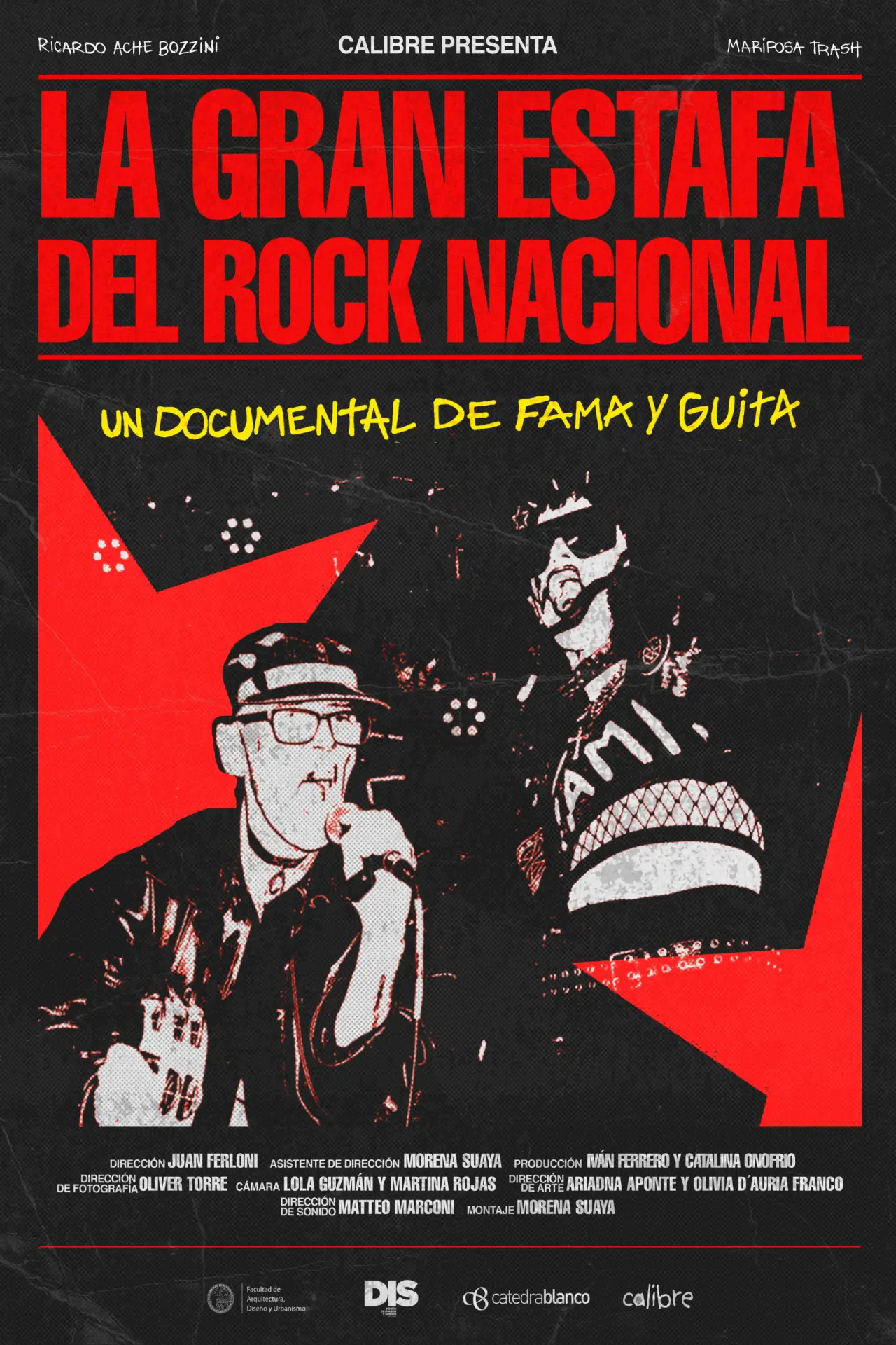 Постер к фильму "La gran estafa del Rock Nacional"