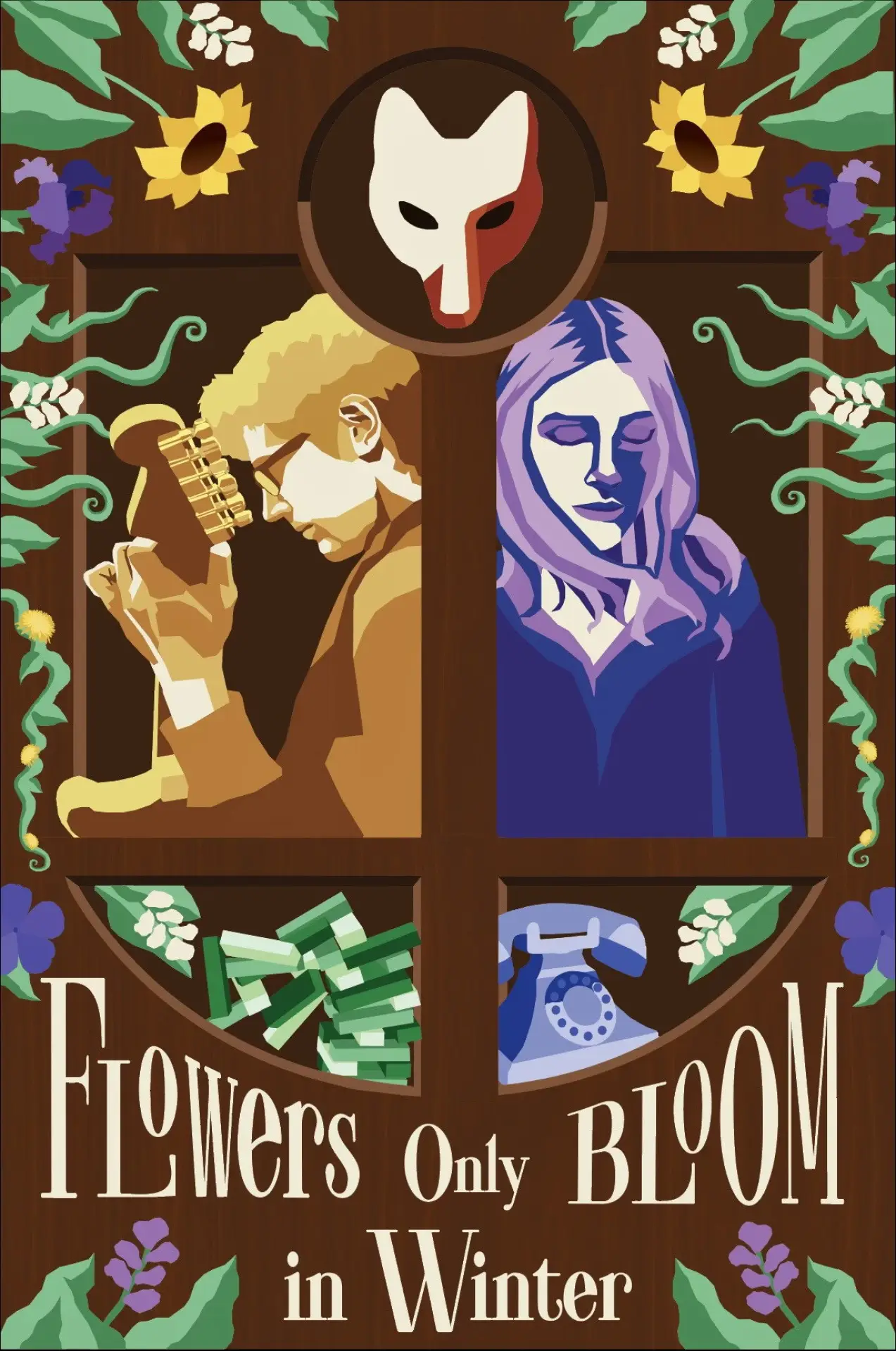 Постер к фильму "Flowers Only Bloom in Winter"