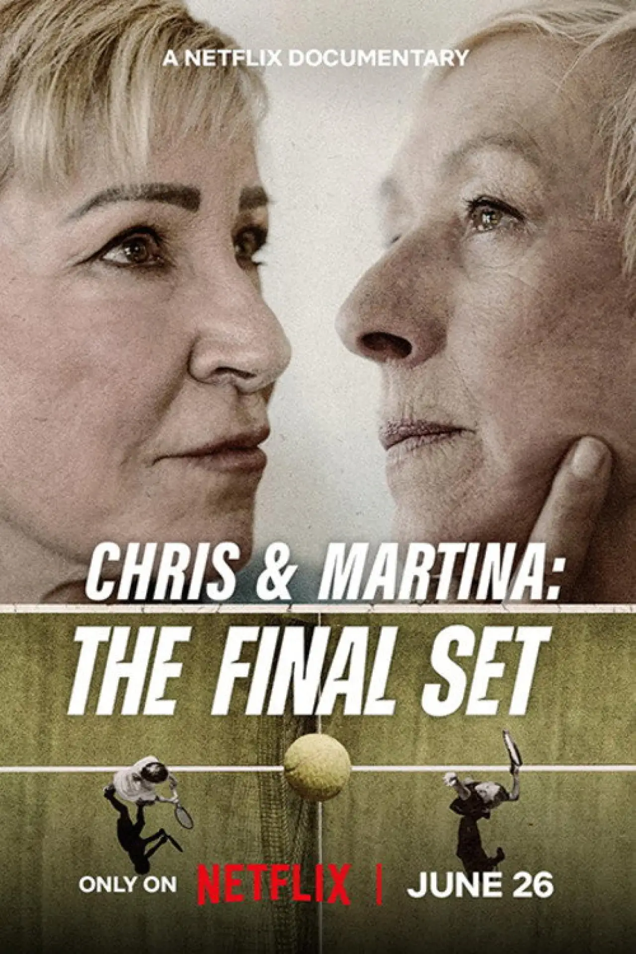 Постер к фильму "Chris & Martina: The Final Set"