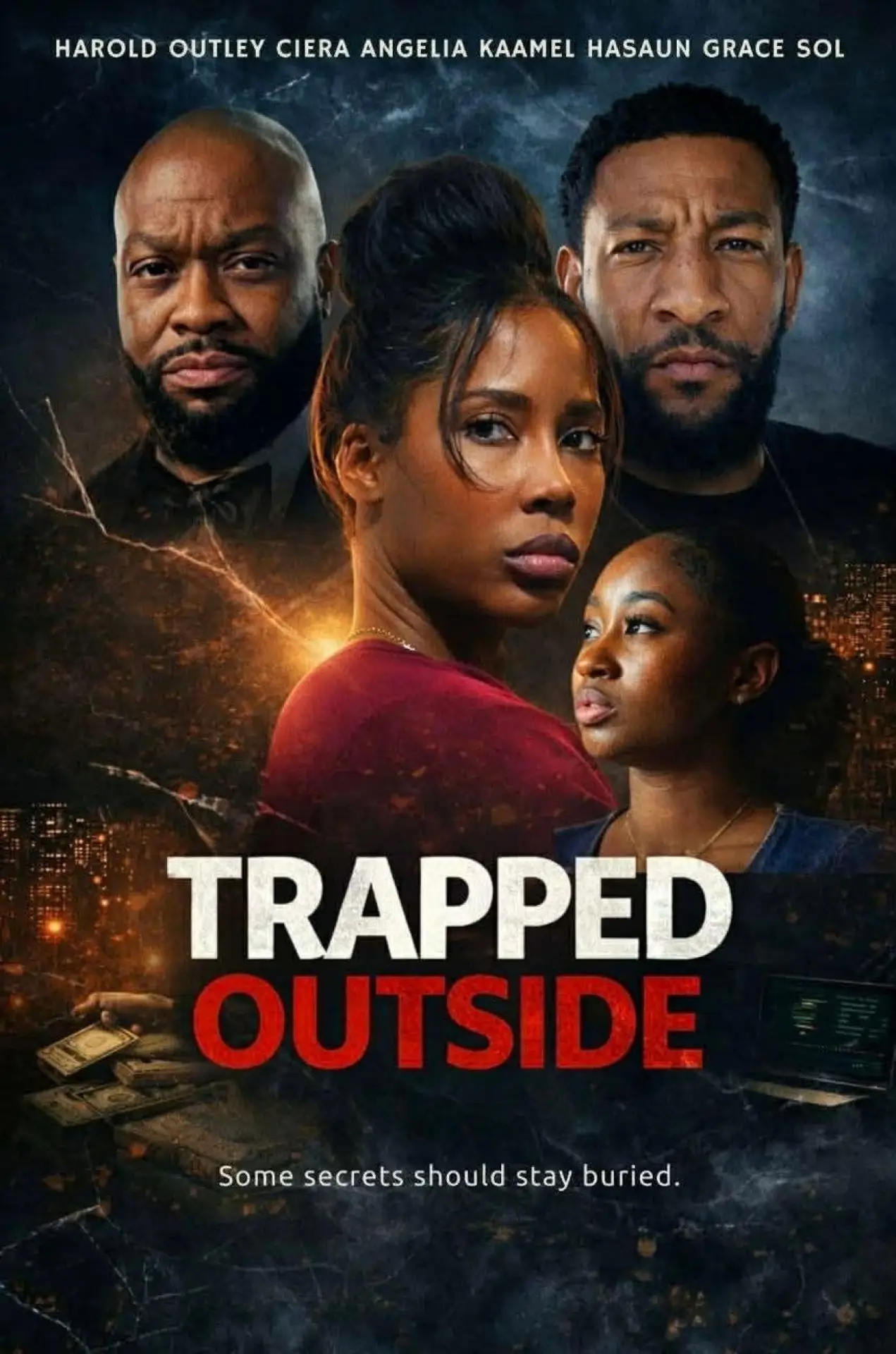 Постер к фильму "Trapped Outside"