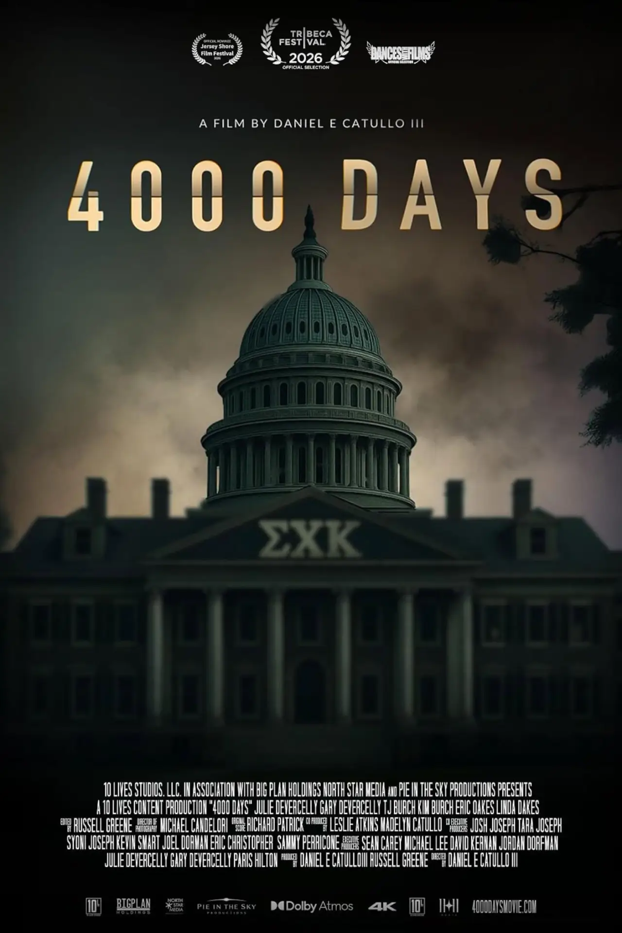 Постер к фильму "4000 Days"