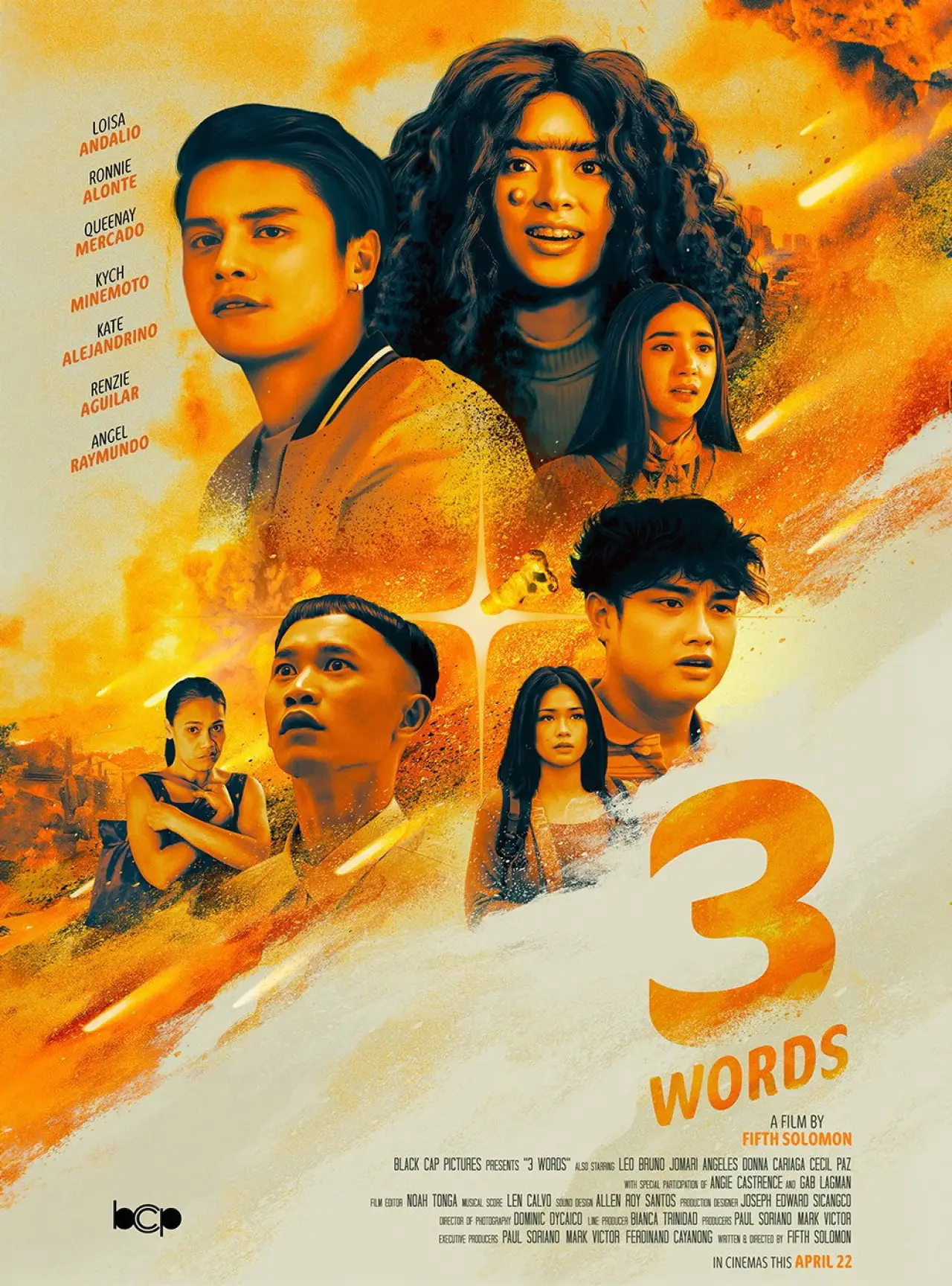 Постер к фильму "3 Words"