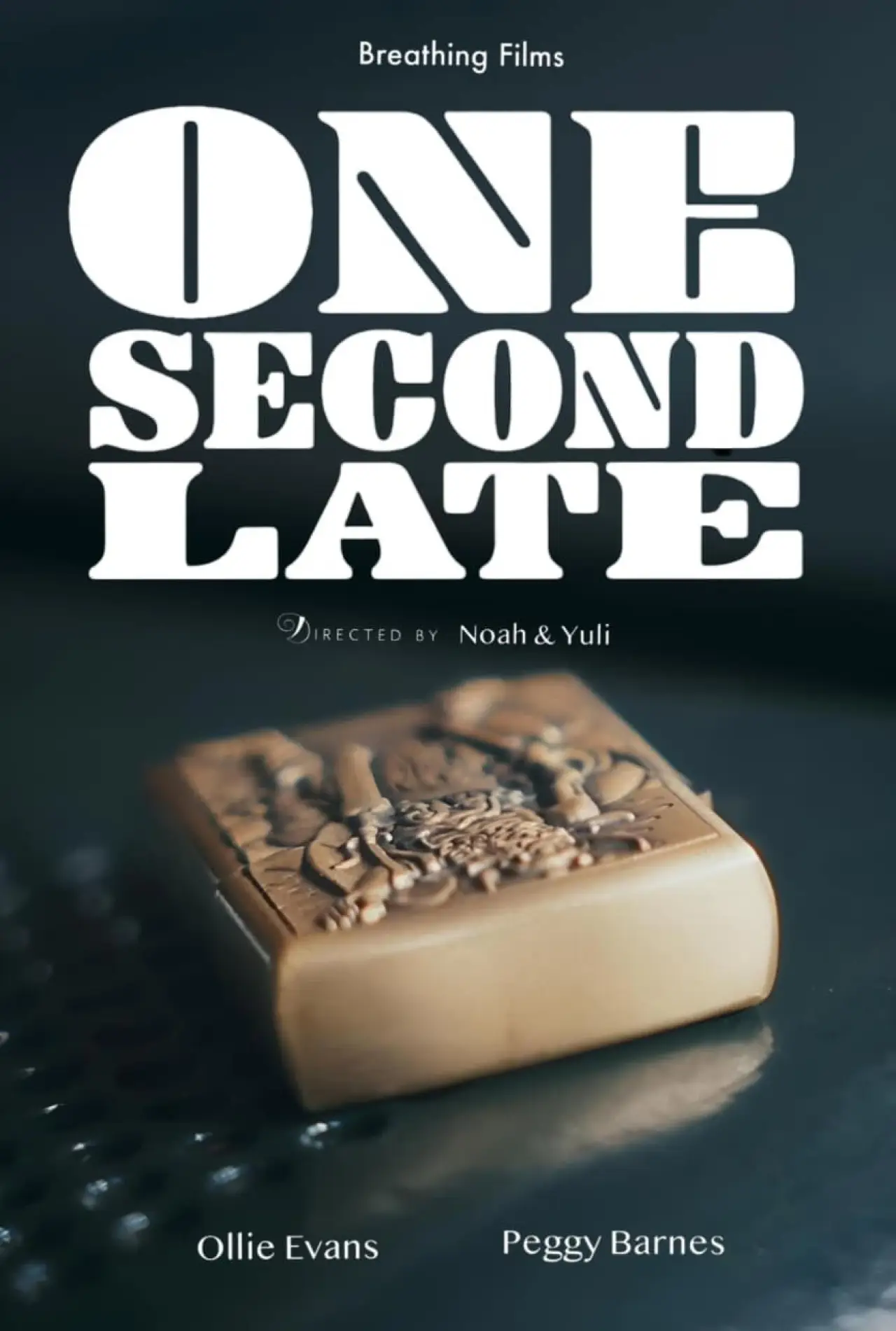 Постер к фильму "ONE SECOND LATE"