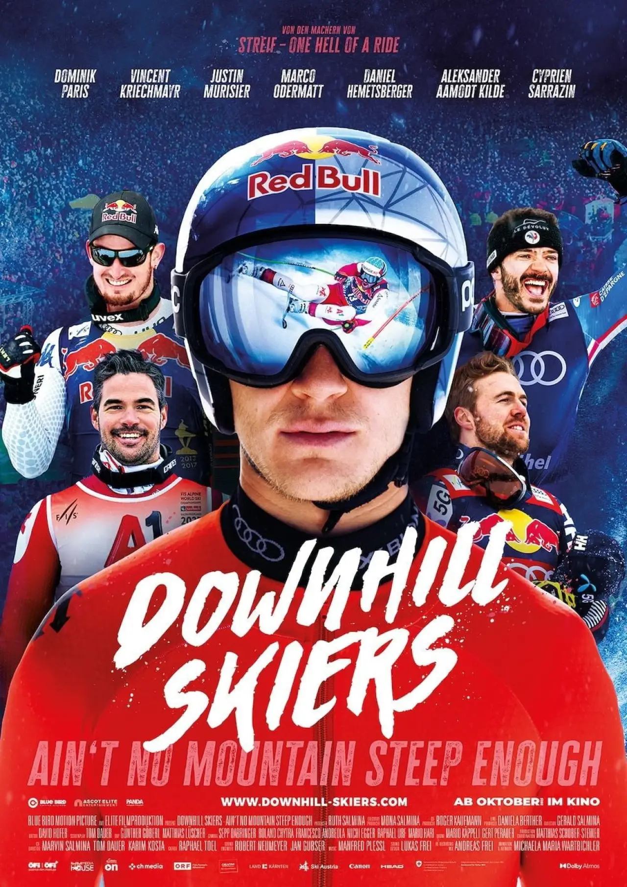 Постер к фильму "Downhill Skiers – Ain’t No Mountain Steep Enough"