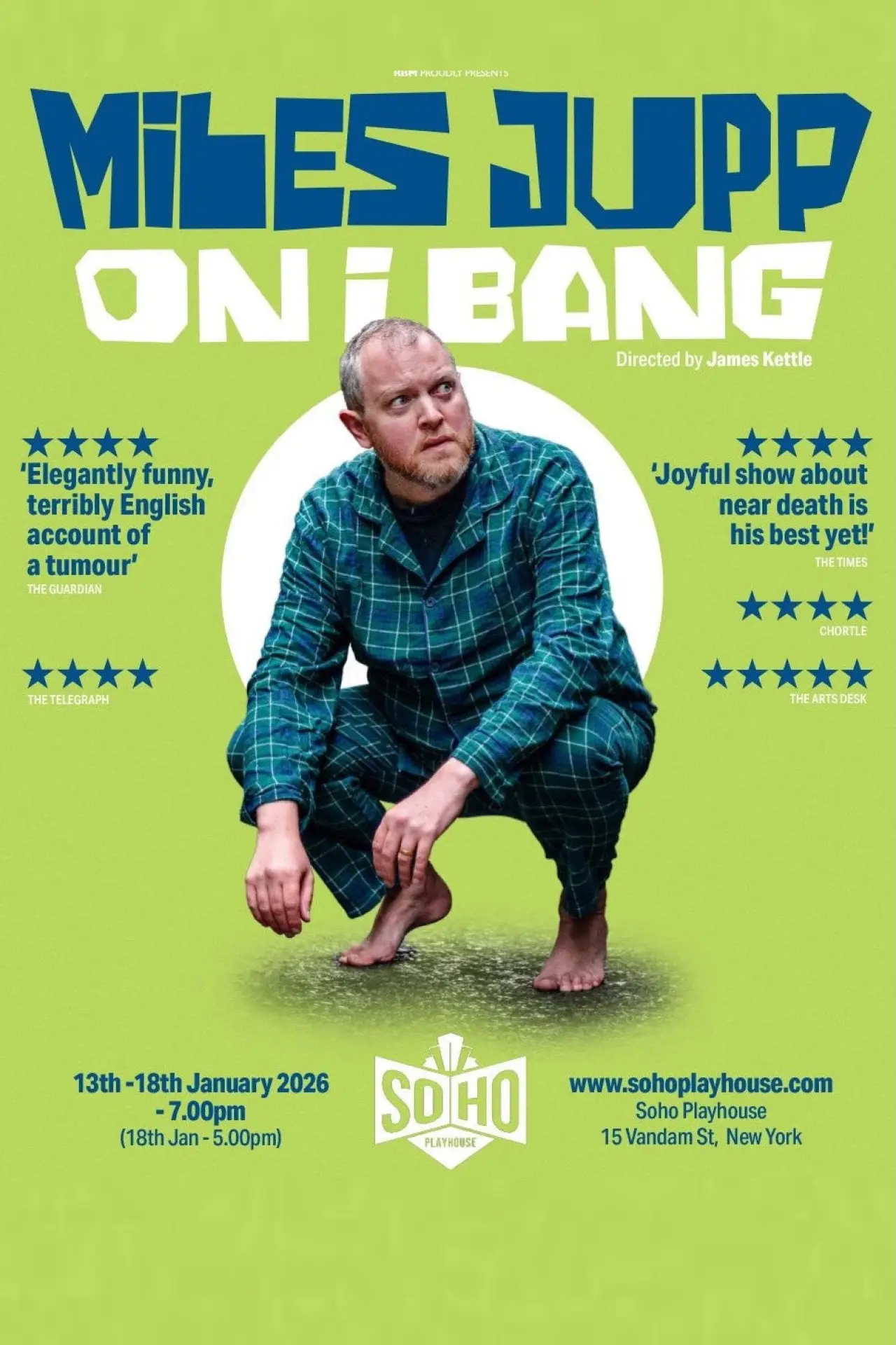Постер к фильму "Miles Jupp: On I Bang"
