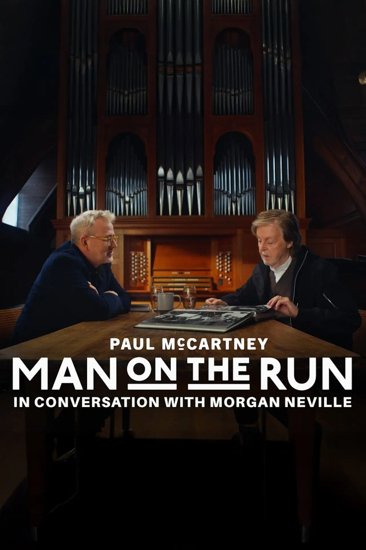 Постер к фильму "Man on the Run: Paul McCartney and Morgan Neville in Conversation"
