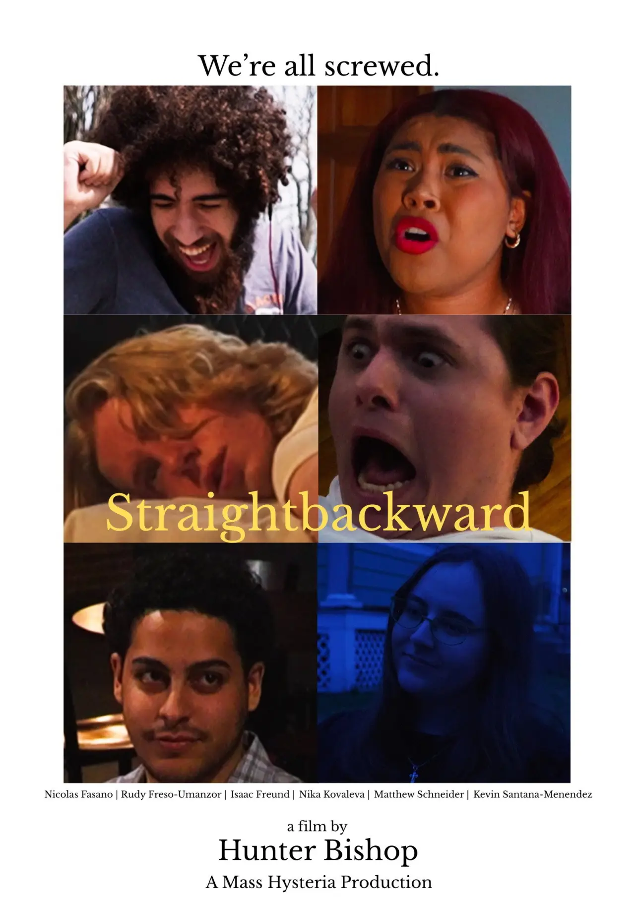 Постер к фильму "Straightbackward"