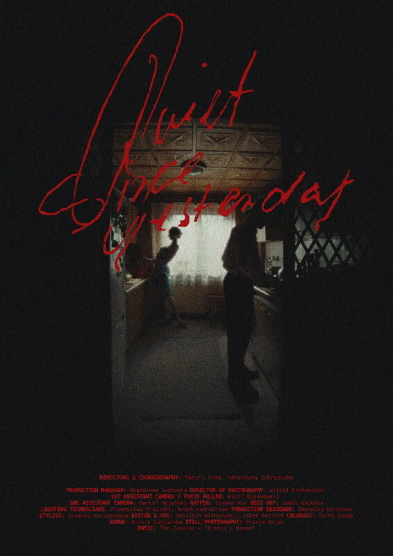 Постер к фильму "Quiet Since Yesterday"