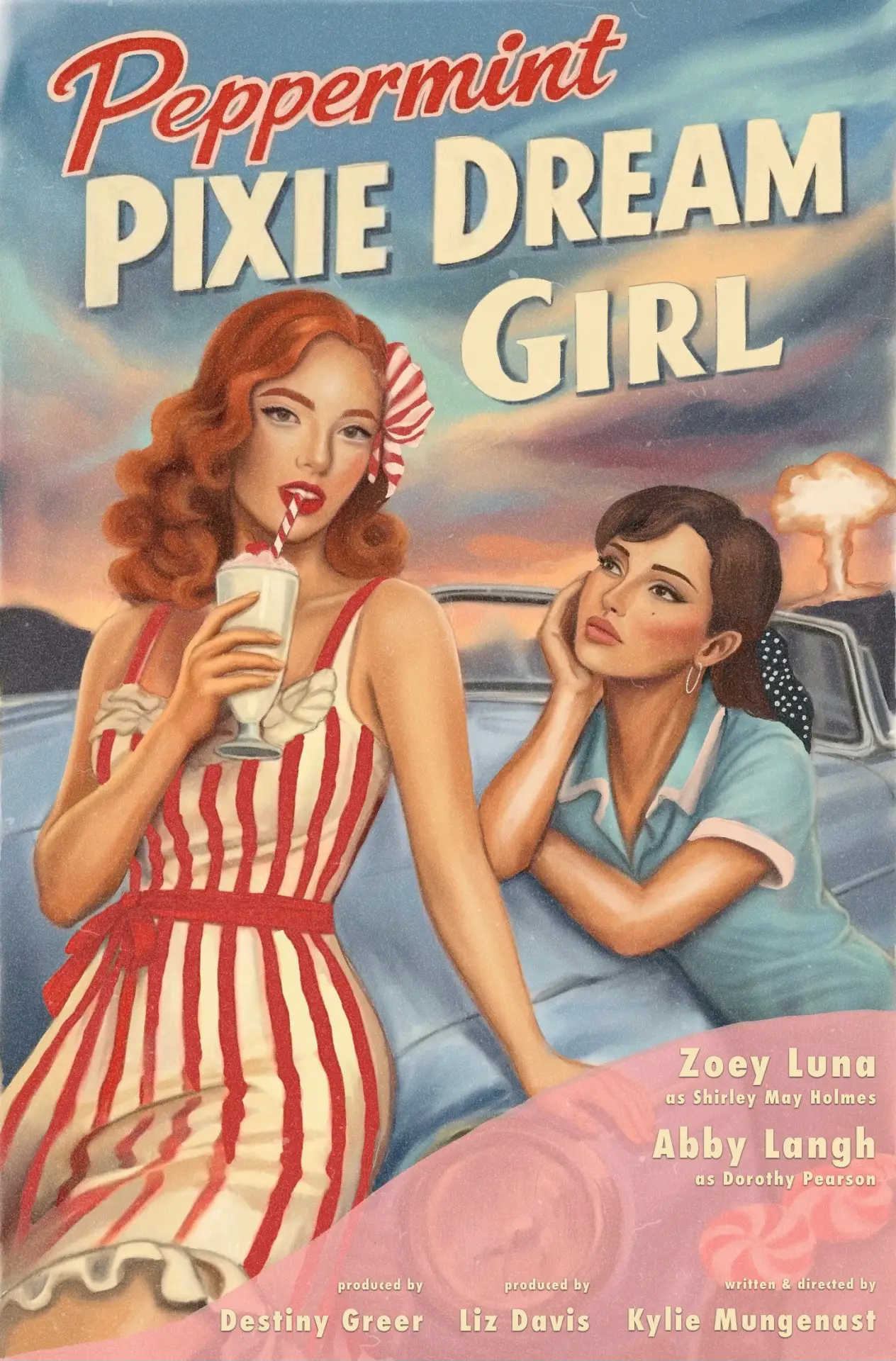Постер к фильму "Peppermint Pixie Dream Girl"