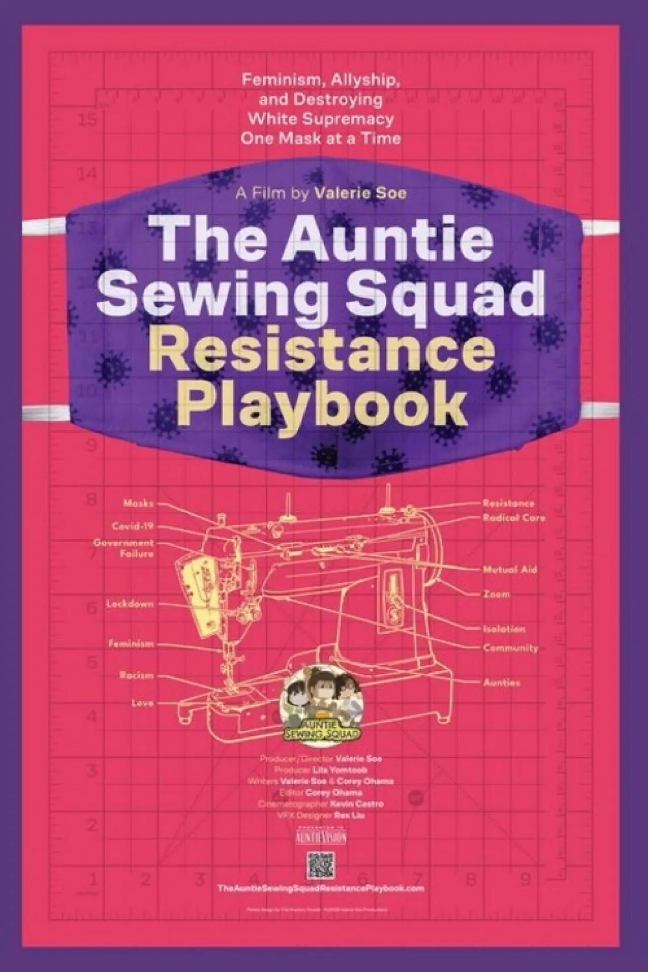 Постер к фильму "The Auntie Sewing Squad Resistance Playbook"