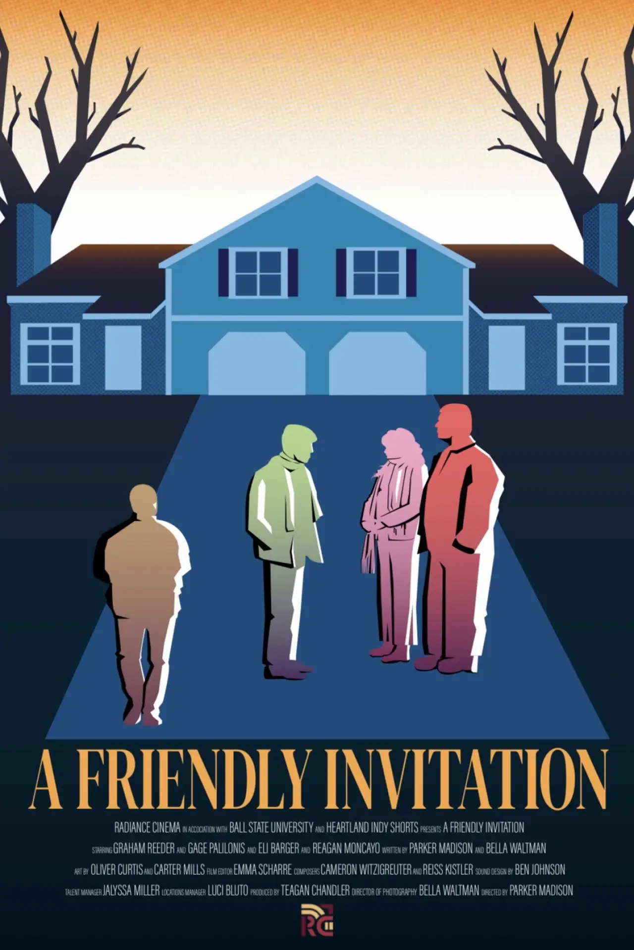 Постер к фильму "A Friendly Invitation"