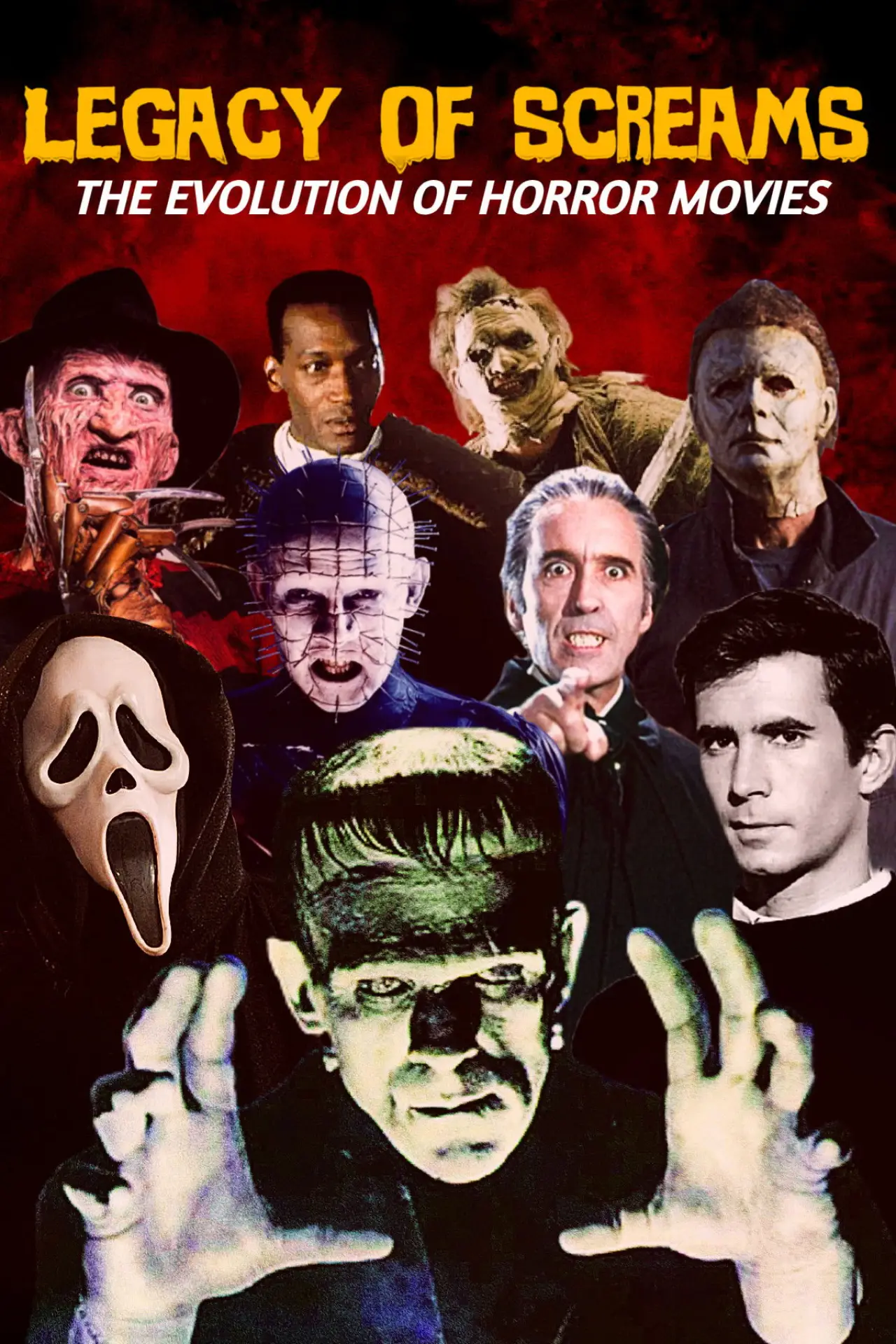 Постер к фильму "Legacy of Screams: The Evolution of Horror Movies"