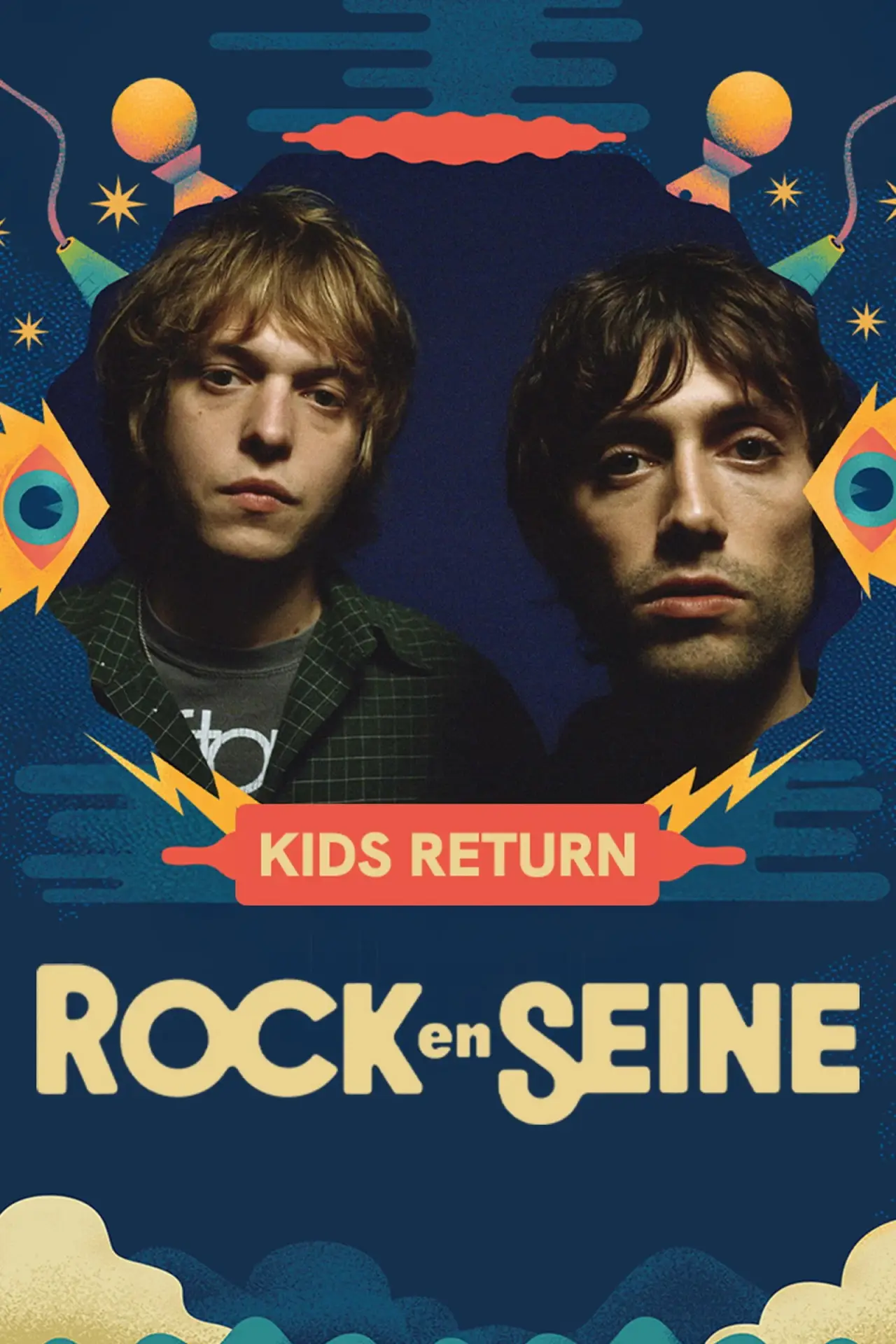 Постер к фильму "Kids Return - Rock en Seine 2025"