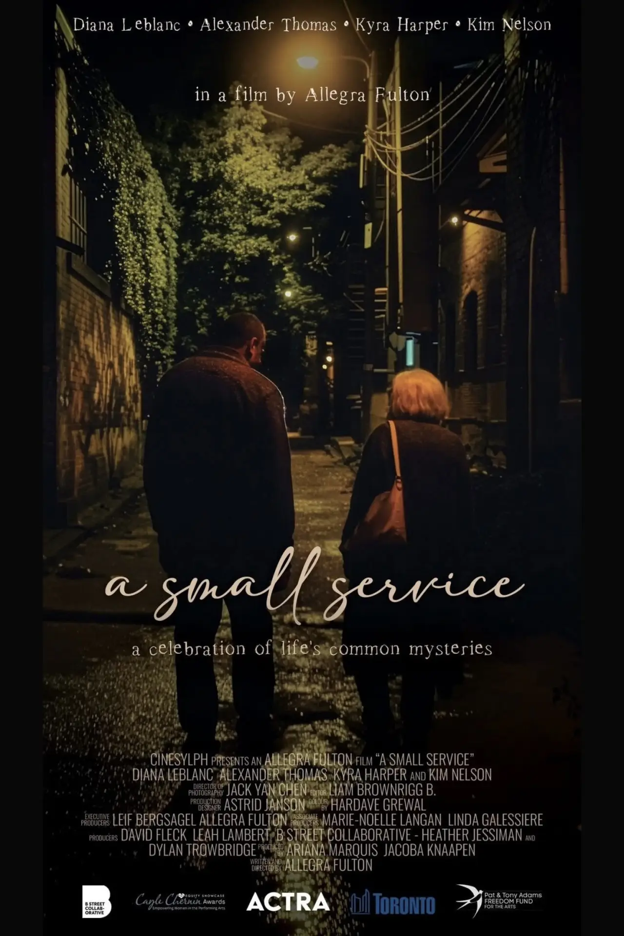 Постер к фильму "A Small Service"