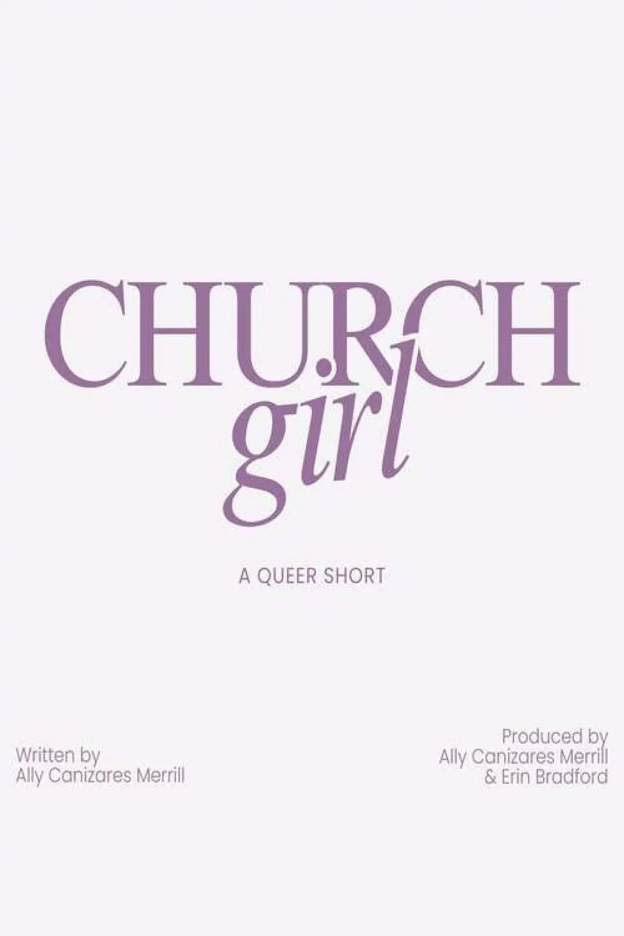 Постер к фильму "Church Girl"