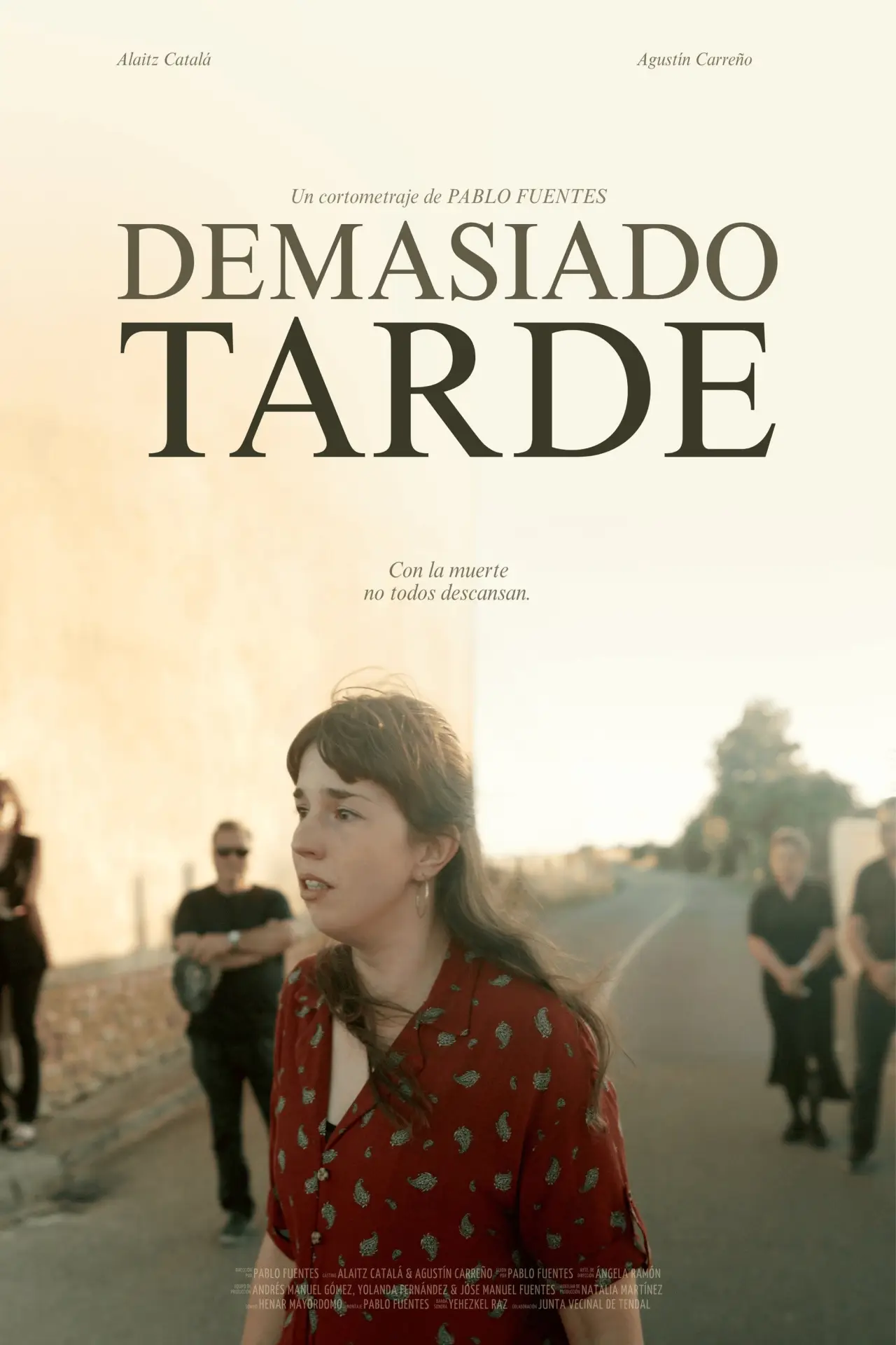Постер к фильму "Demasiado tarde"