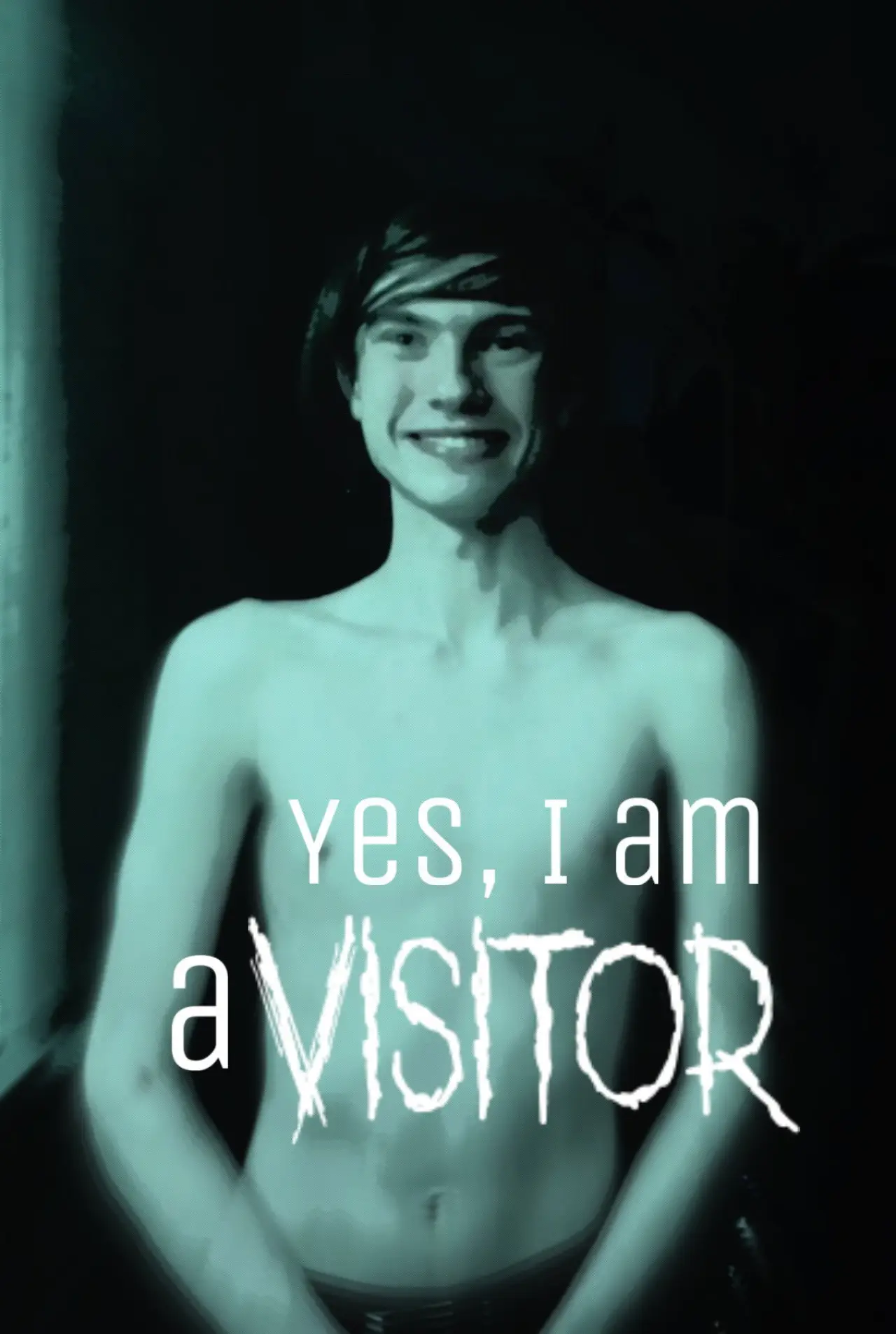 Постер к фильму "Yes, I am a Visitor"