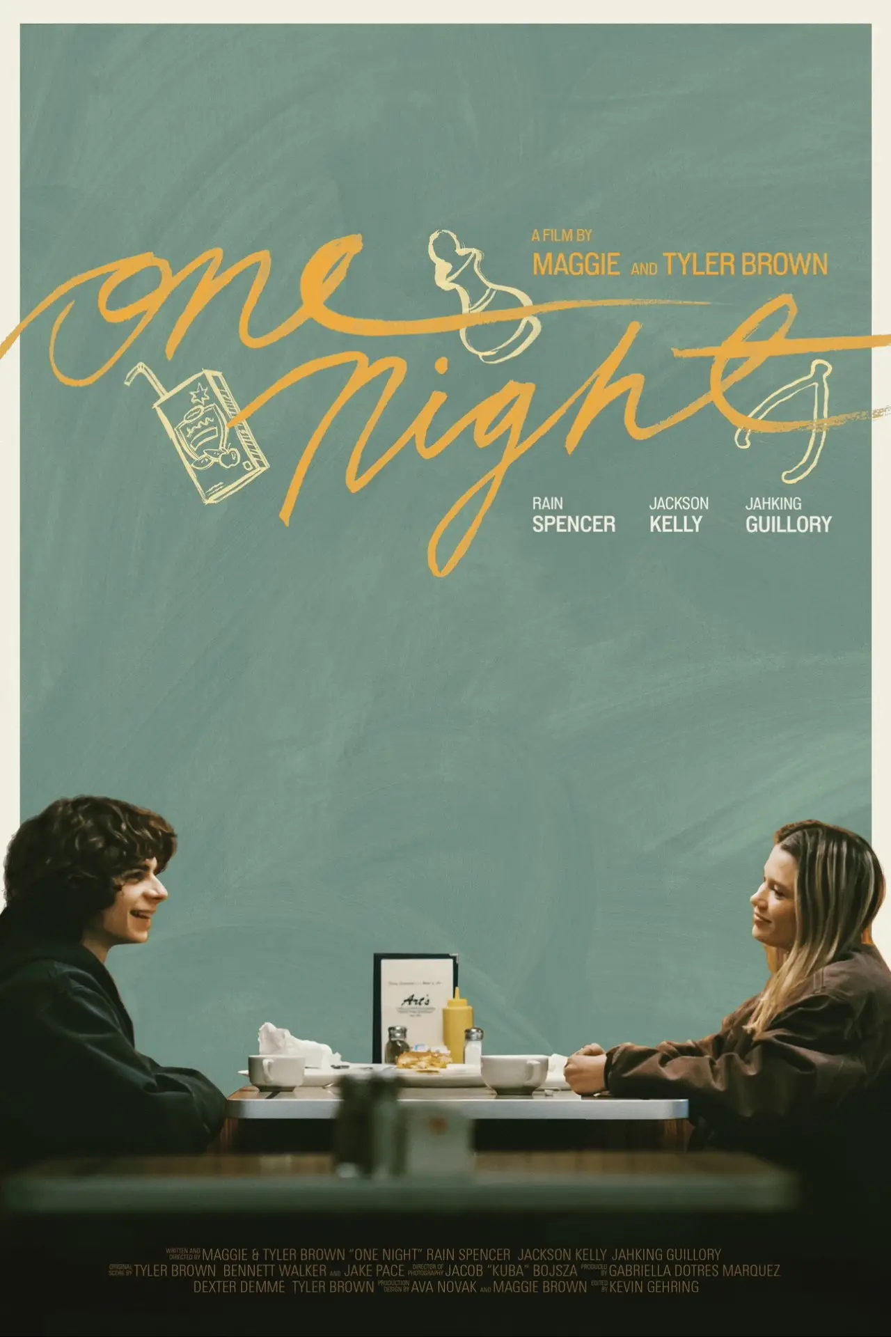 Постер к фильму "One Night"